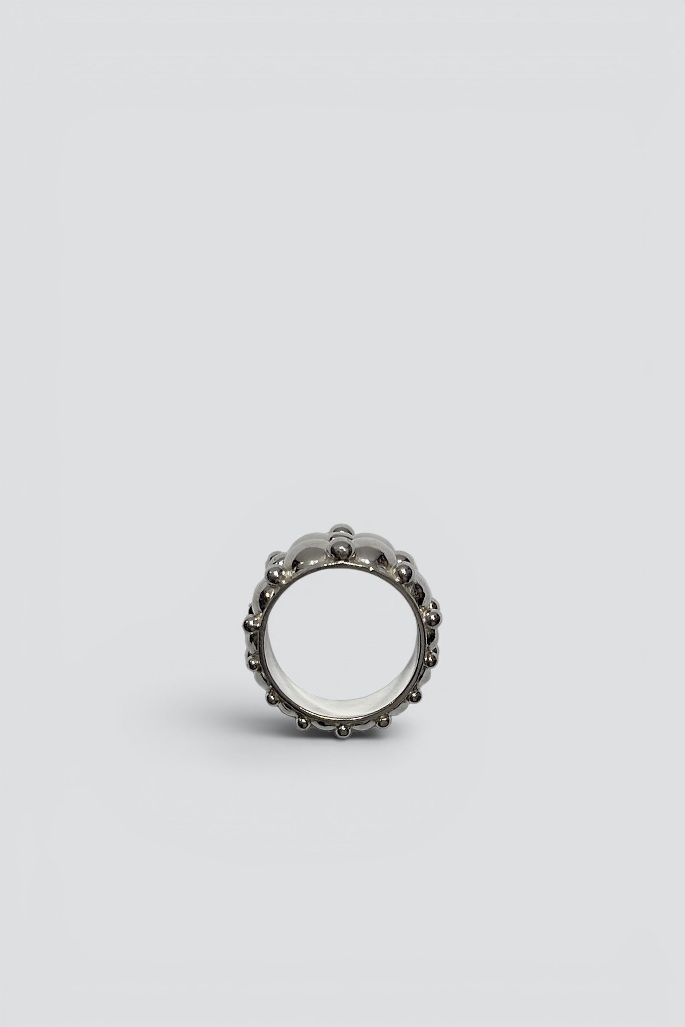 Sterling Silver Bubbles Ring