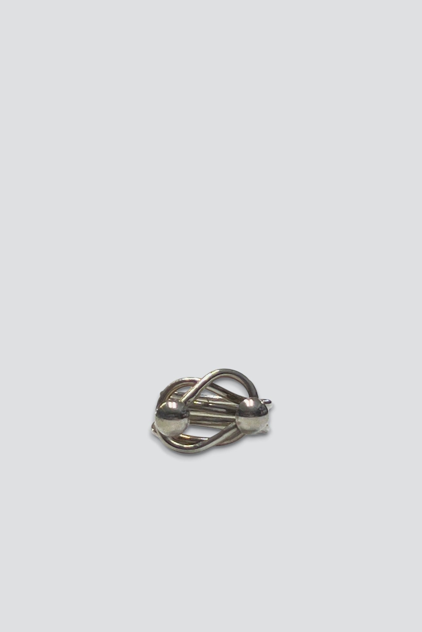Sterling Silver Wrapped Domes Ring