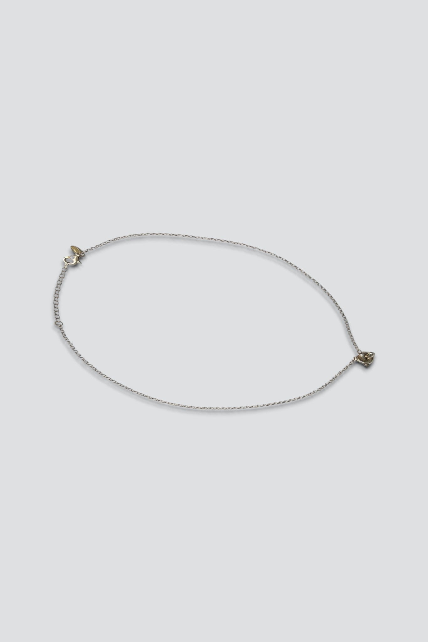 Sterling Silver Knot Pendant Necklace