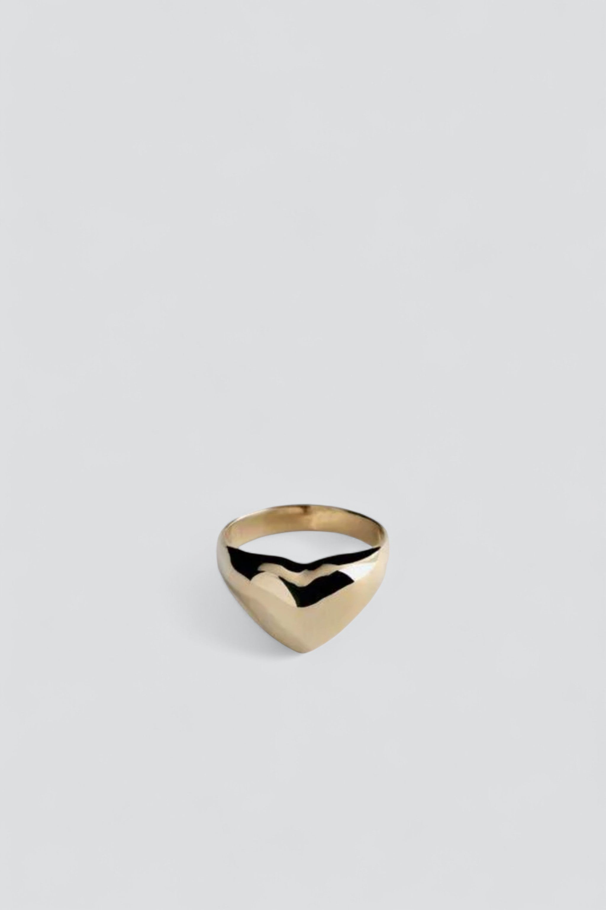 10K Gold Heart Ring