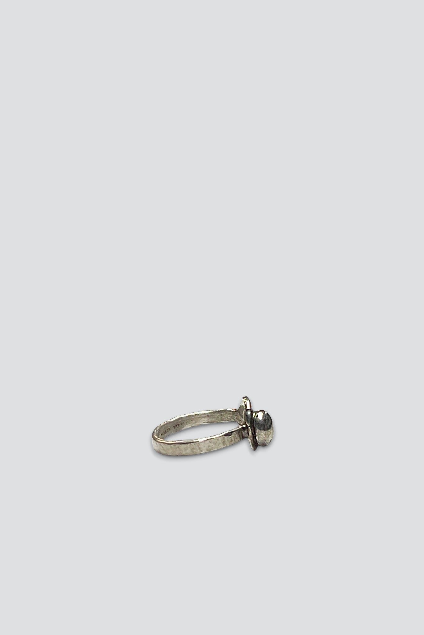 Sterling Silver Hammered Tension Ring