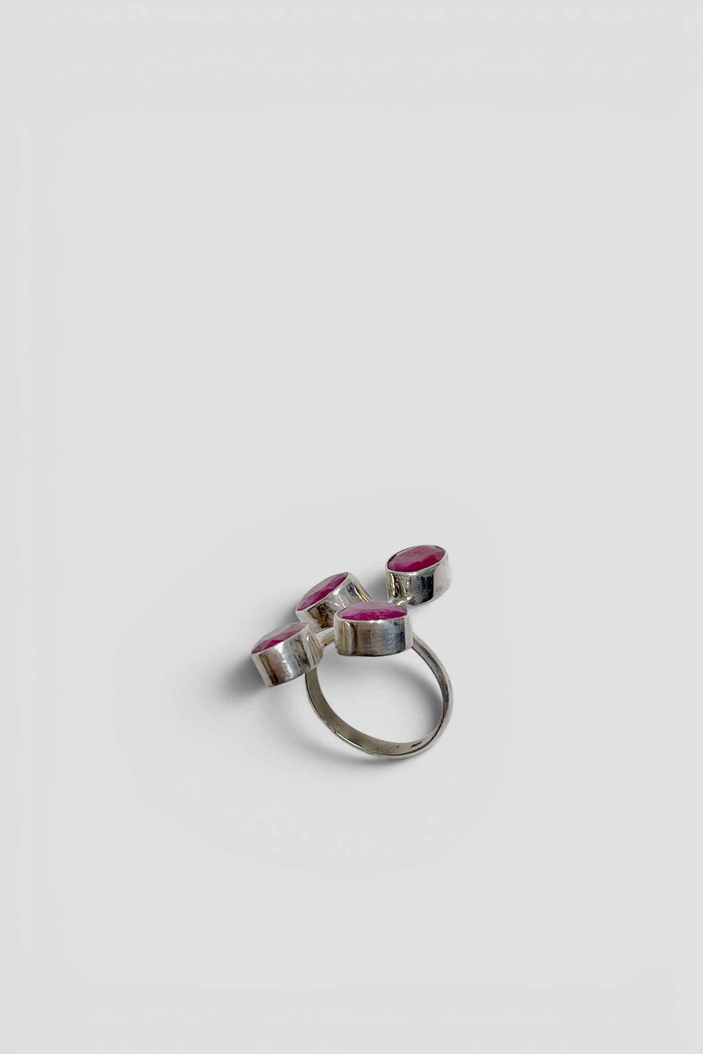 Sterling Silver Ruby Wrap Ring