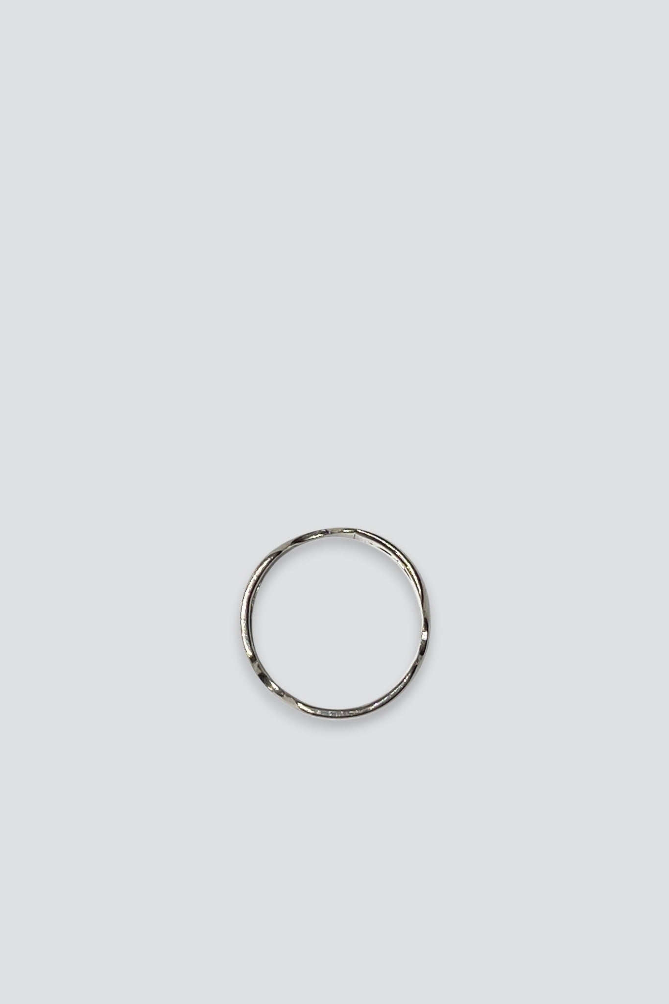 Sterling Silver Flat Abstract Ring