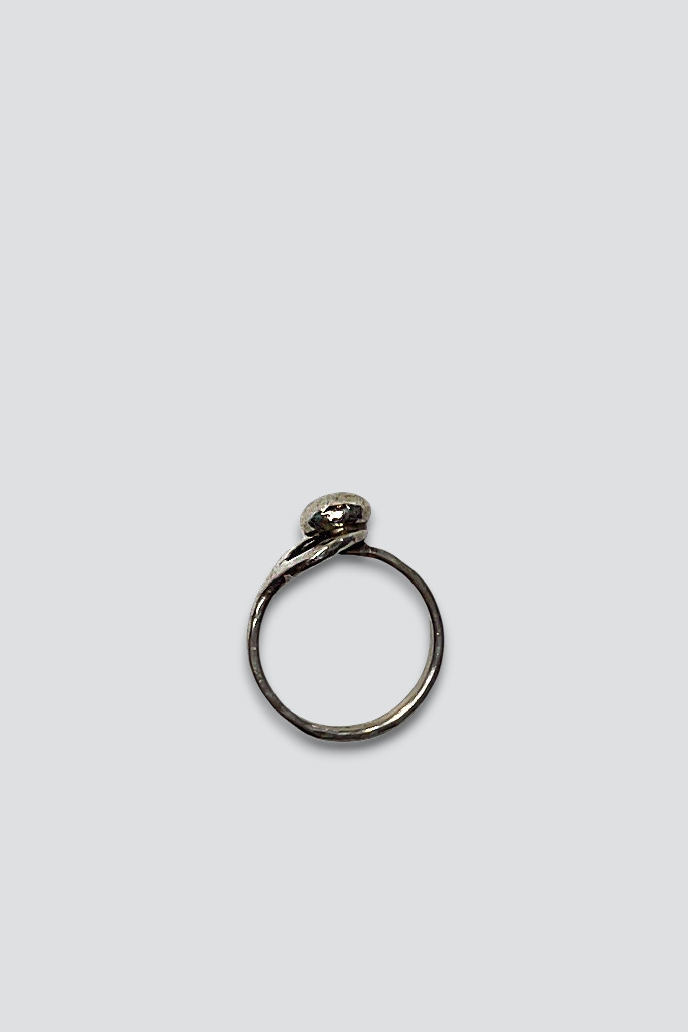 Sterling Silver Hammered Tension Ring