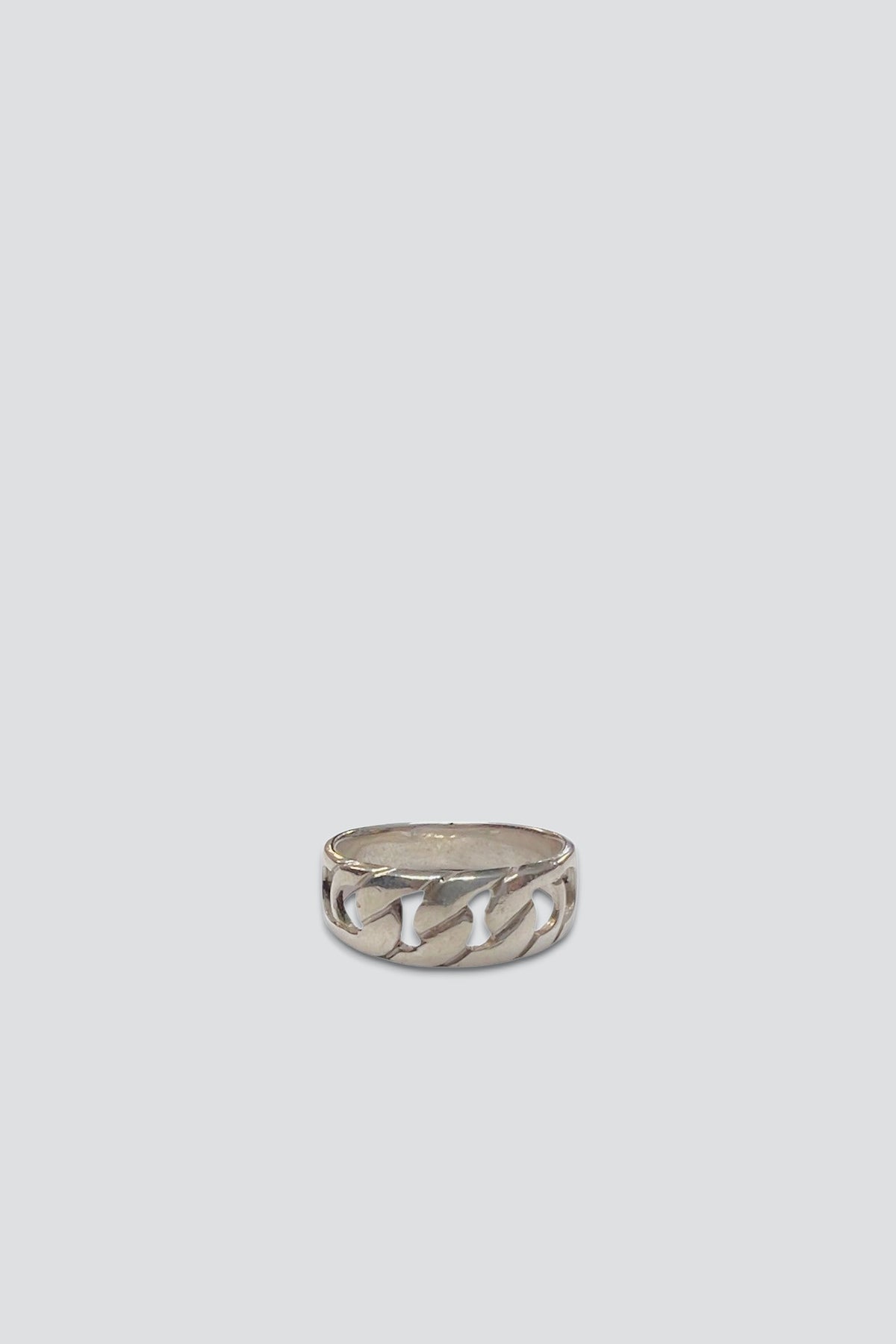 Sterling Silver Chain Ring