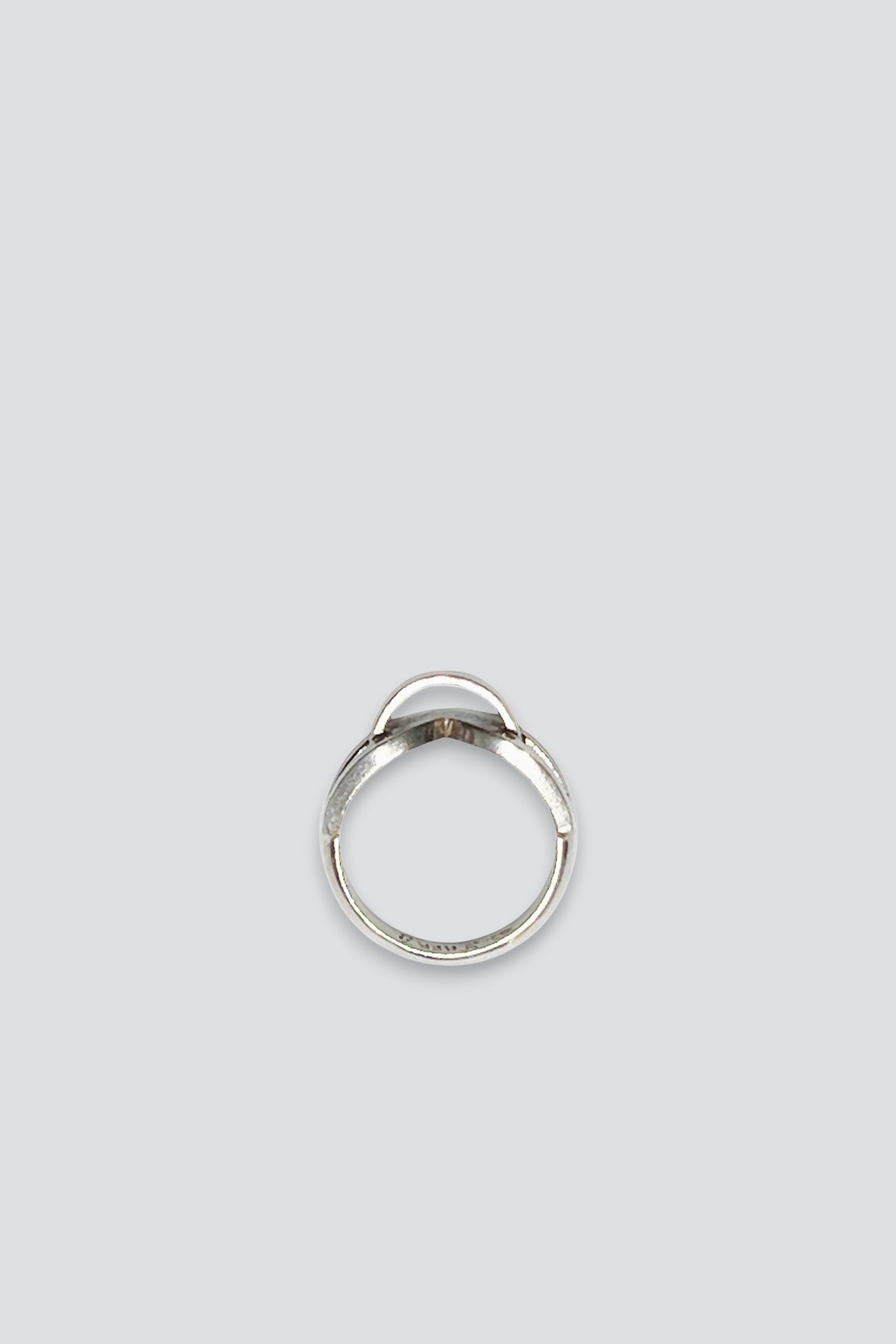 Sterling Silver Abstract Link Ring