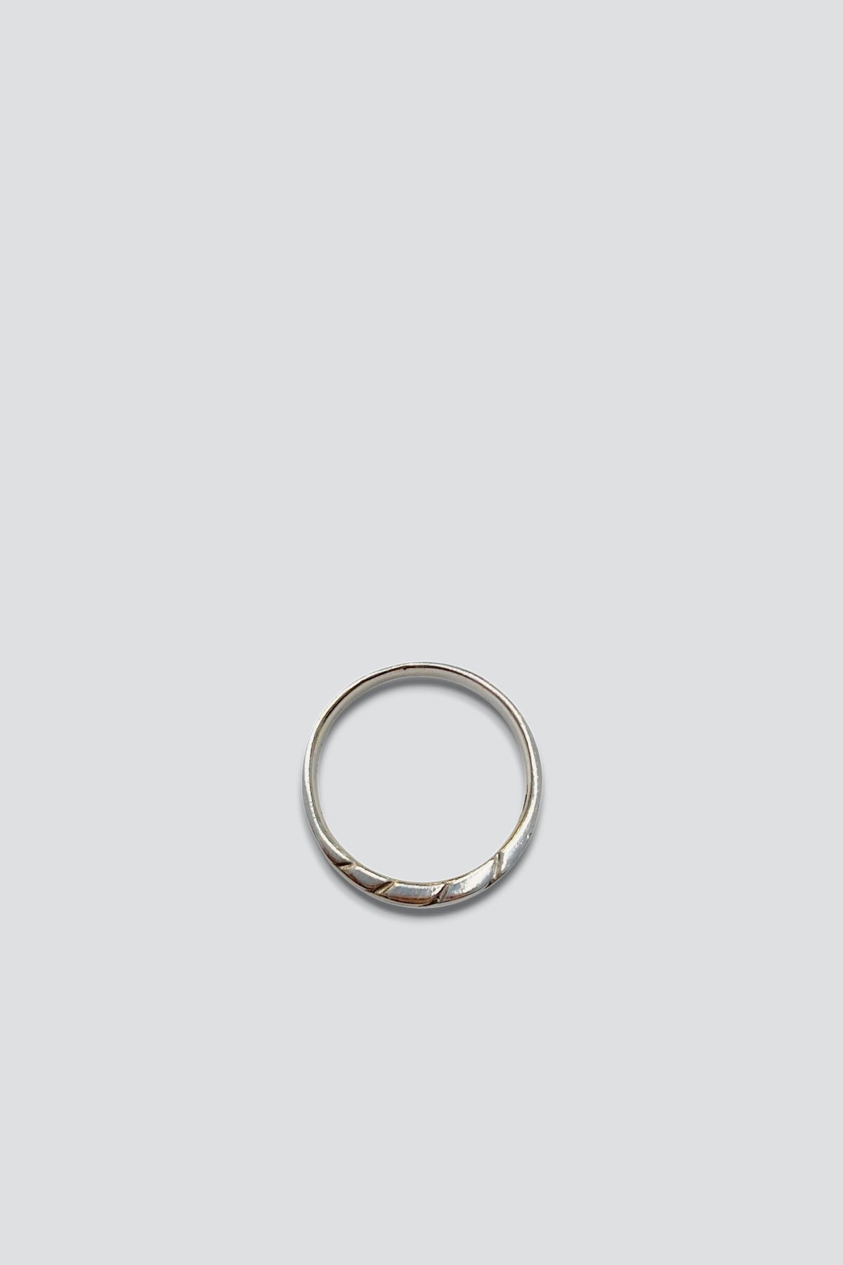 Sterling Silver Chain Ring