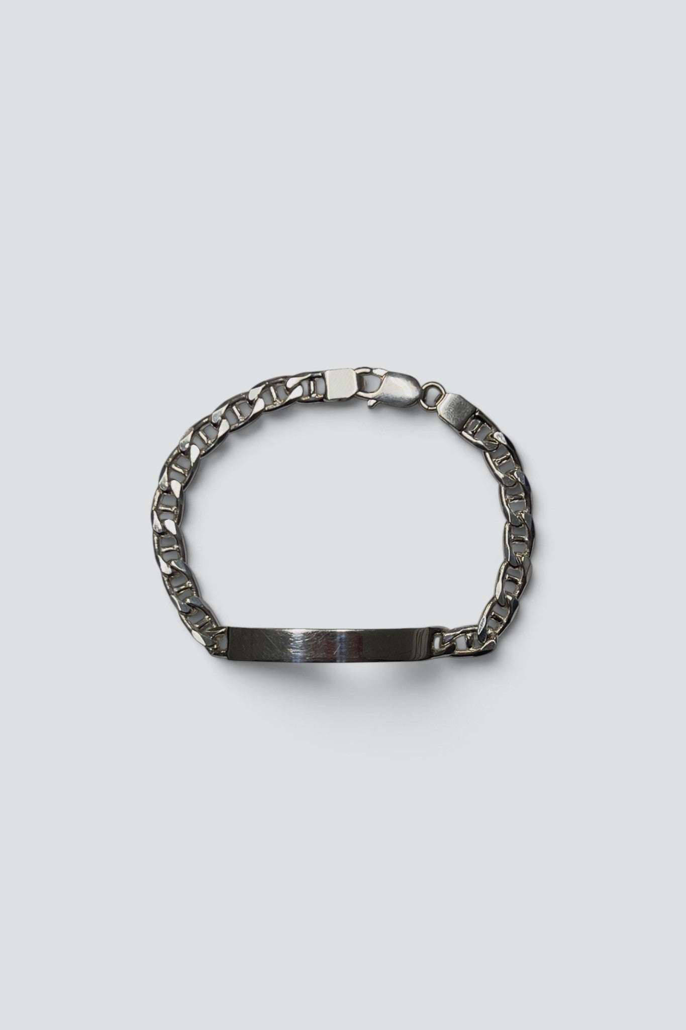 Sterling Silver Mariner ID Bracelet