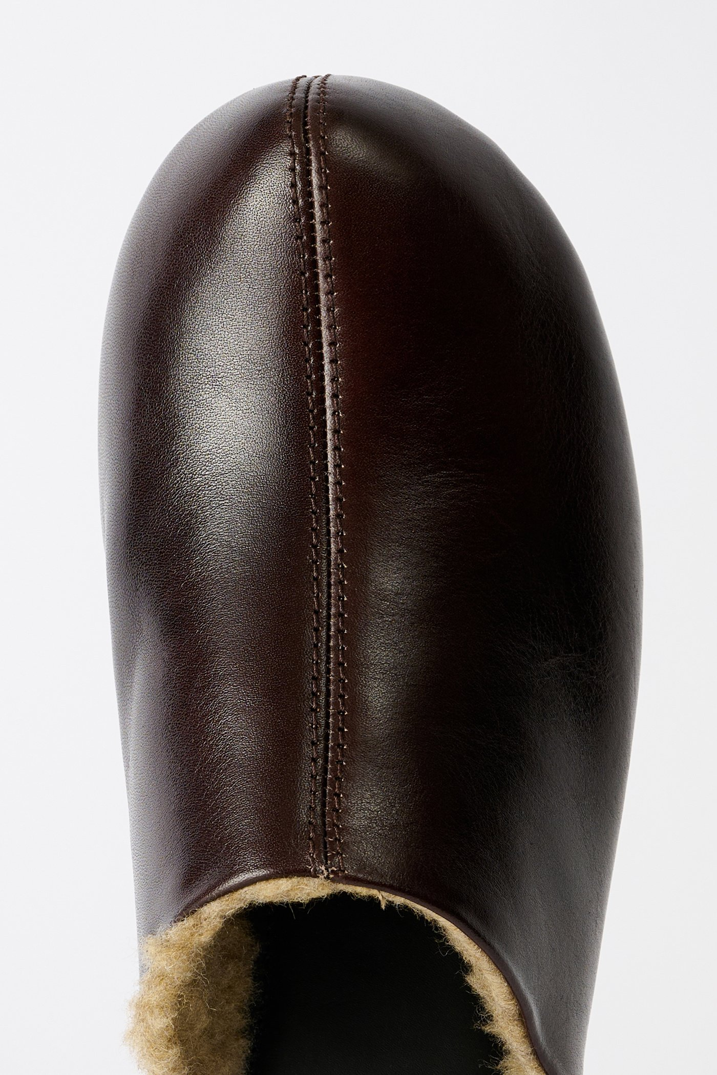 Deep Americano Leather Naoto Clog