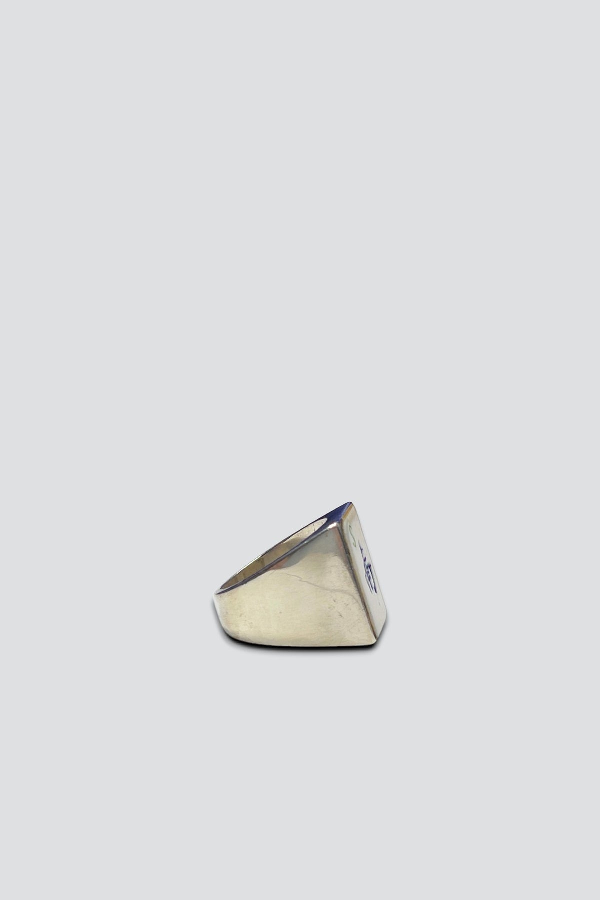 Sterling Silver Tile Ring