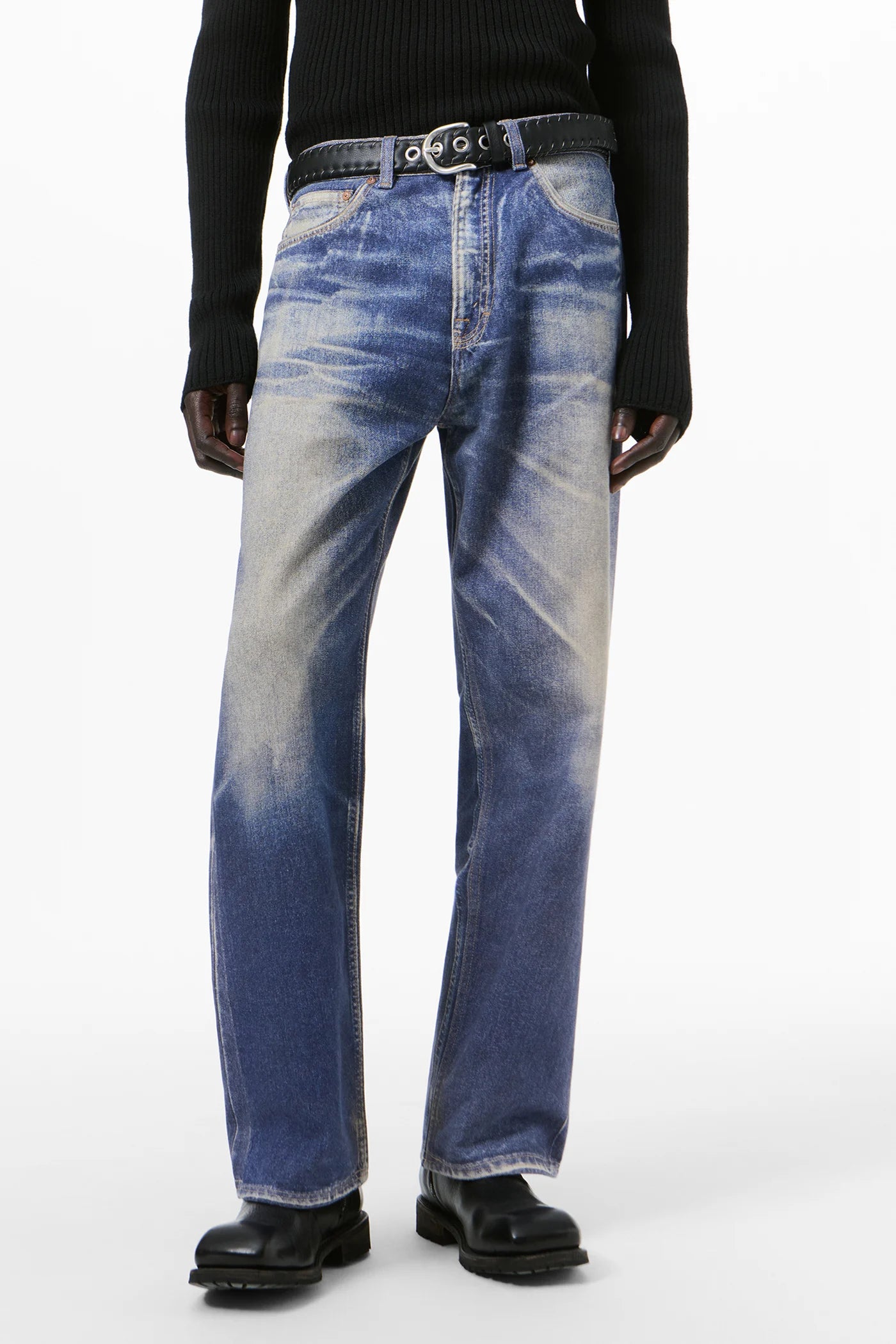 Azure Print Third Cut Pant