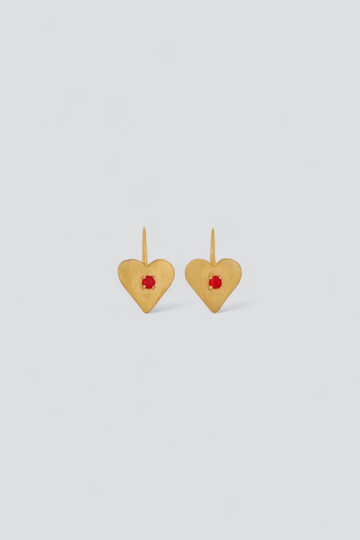 Gold Sweetheart Earrings