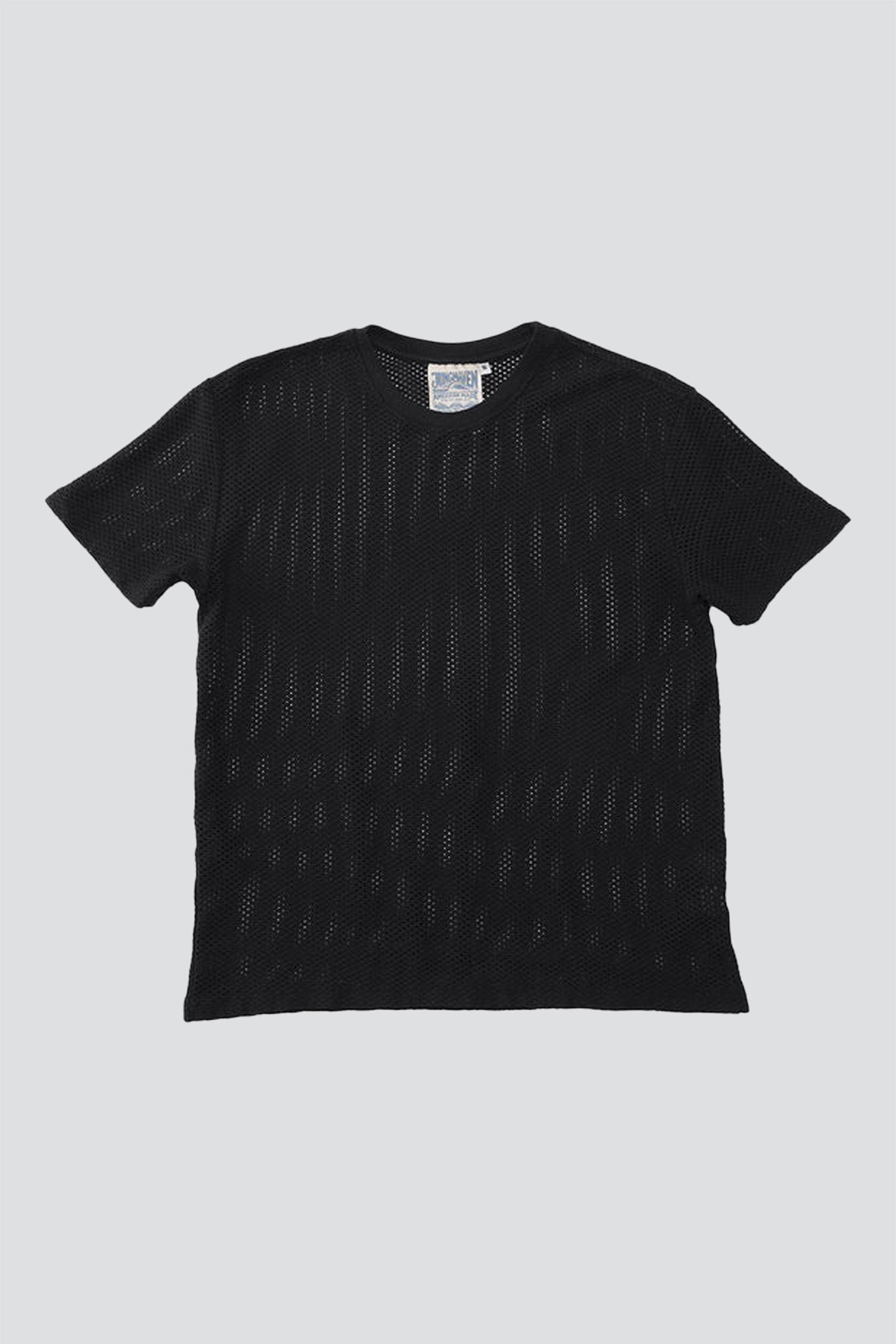 Black Highline Mesh Tee