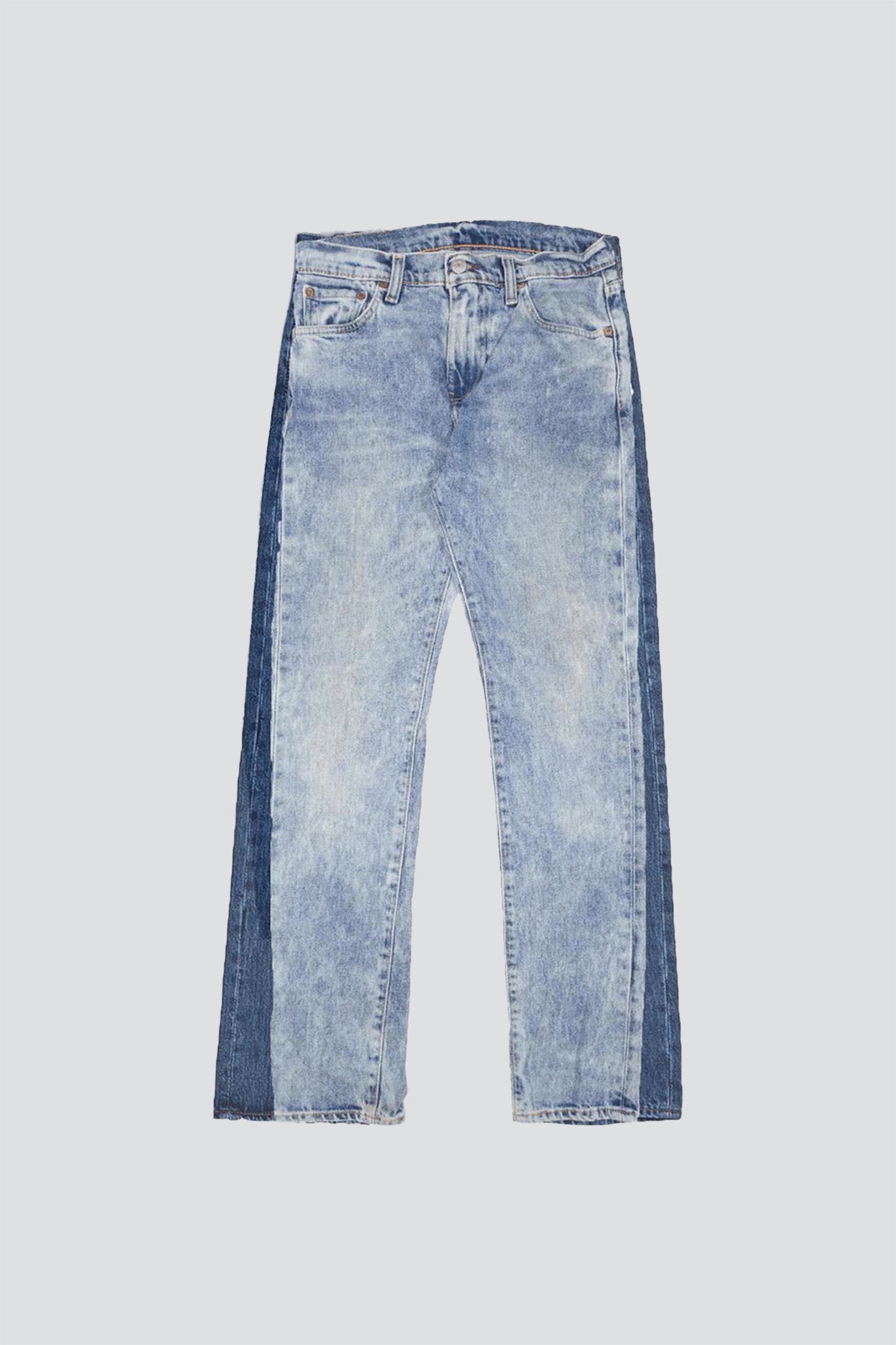 Acidwashed Blue No.80 Jeanspleatfront