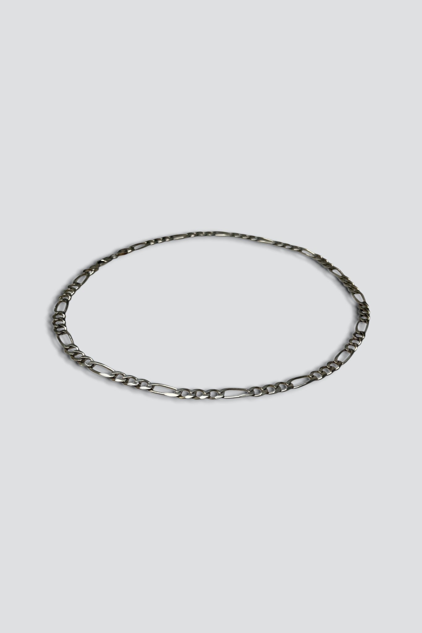 Sterling Silver Figaro Chain Necklace