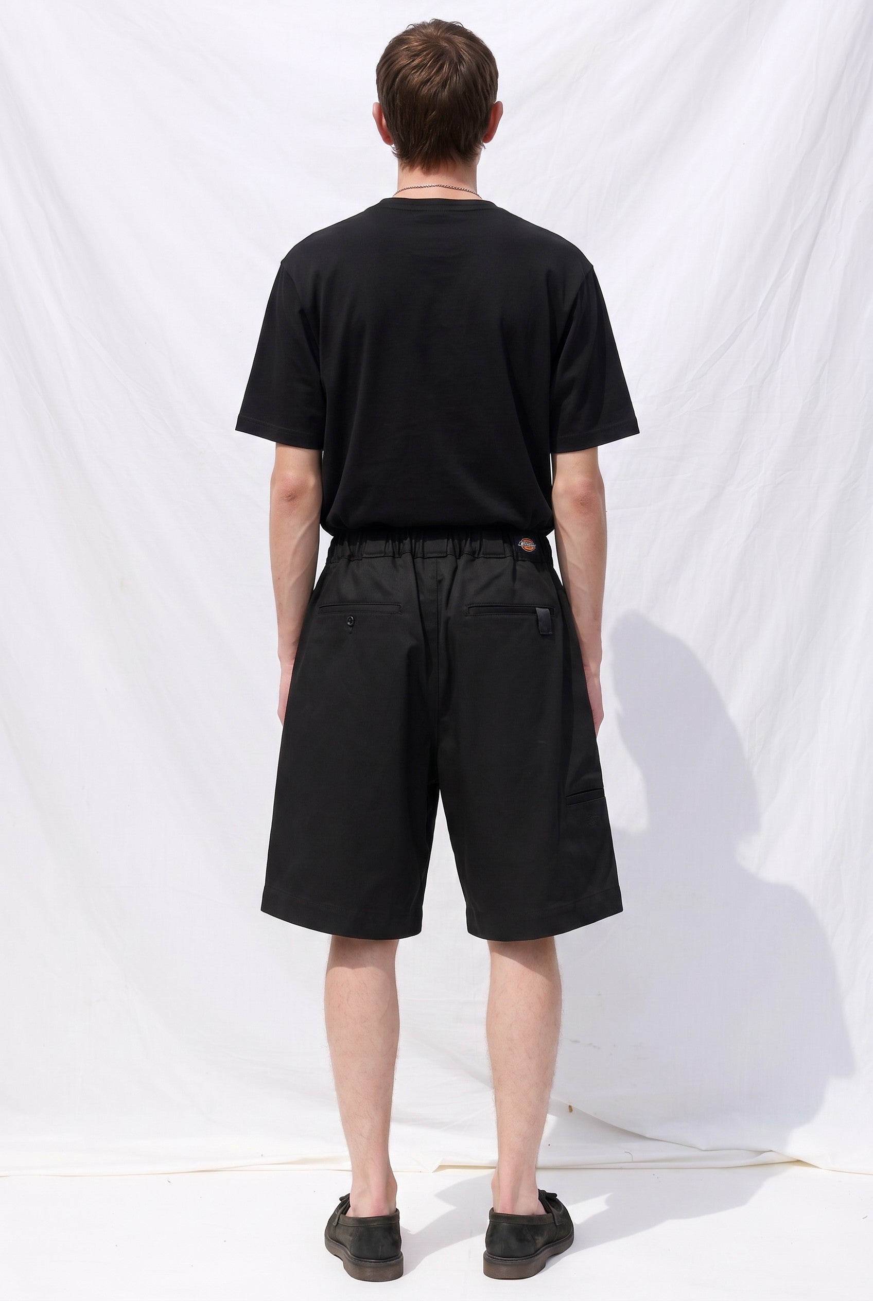 Black N. Hoolywood Compile x Dickies / 2 Tuck Half Pants