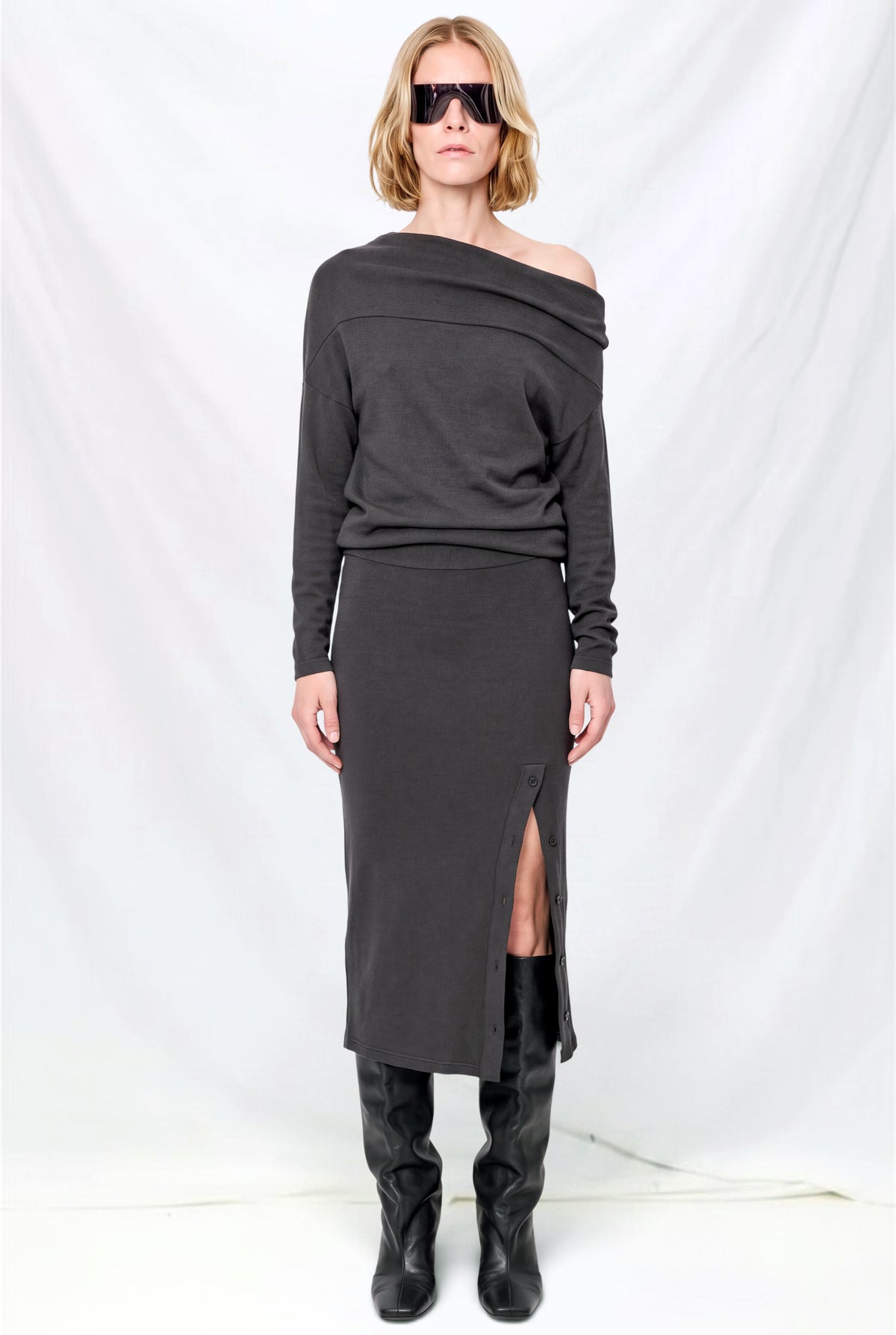 Paver Gray LES Dress