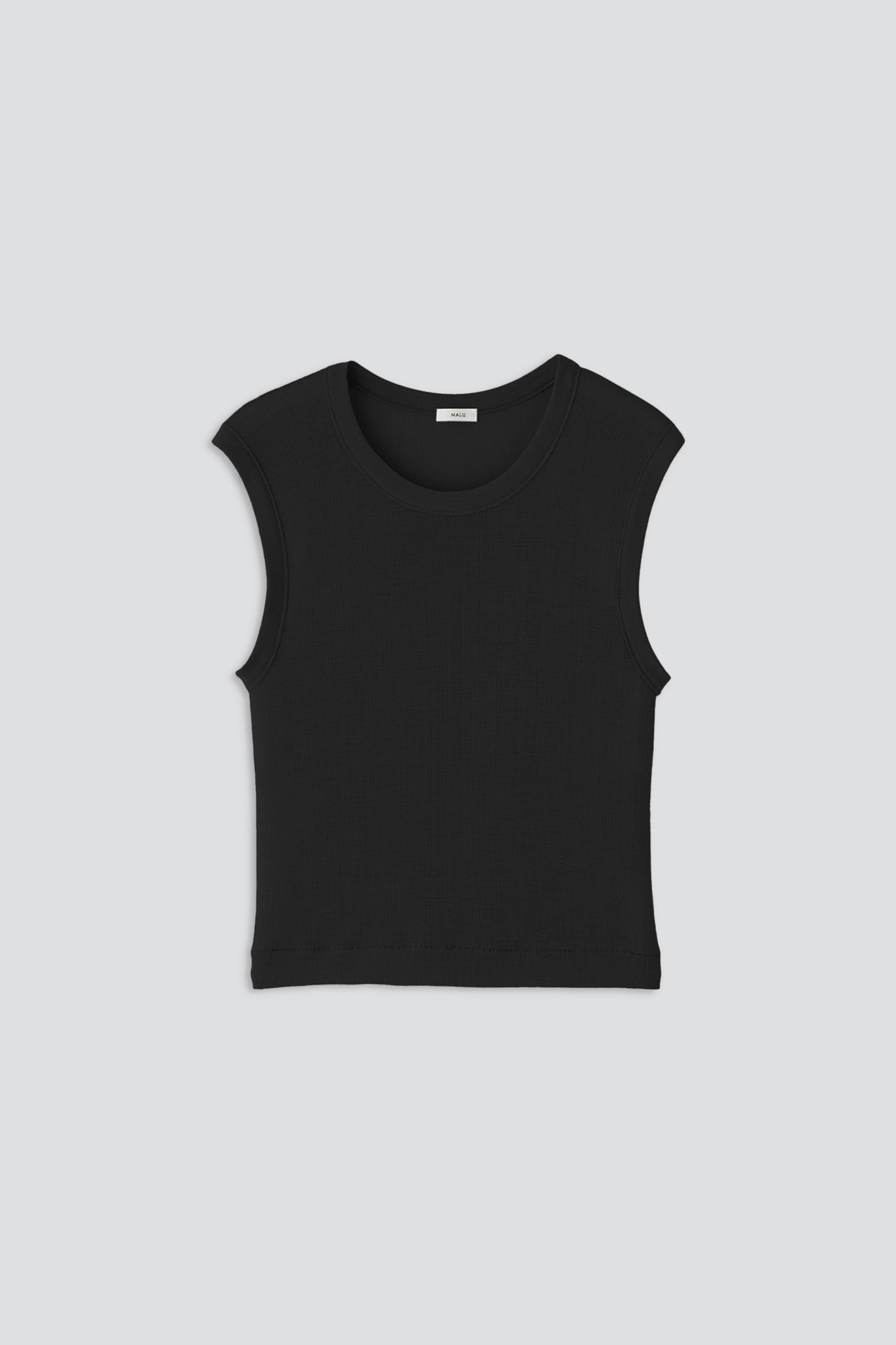 Black Silk Lexi Sleeveless Crop Top