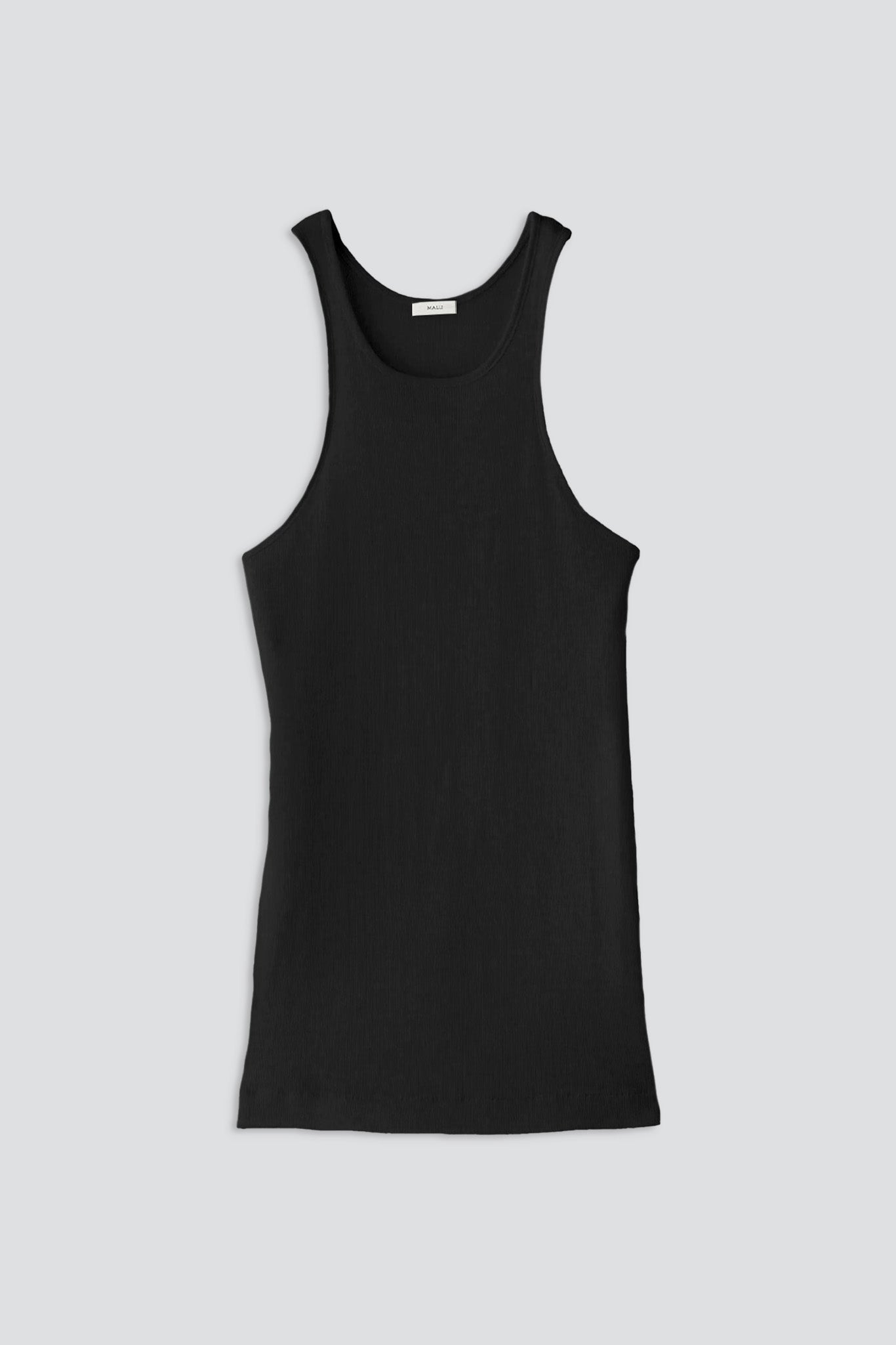 Black Silk Sasha Halter Tank