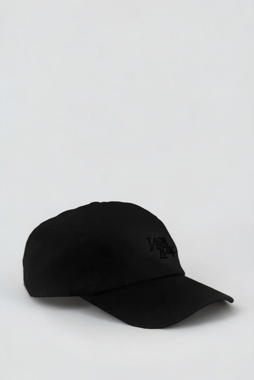 New York V2 Embroidered Hat - Black/Black