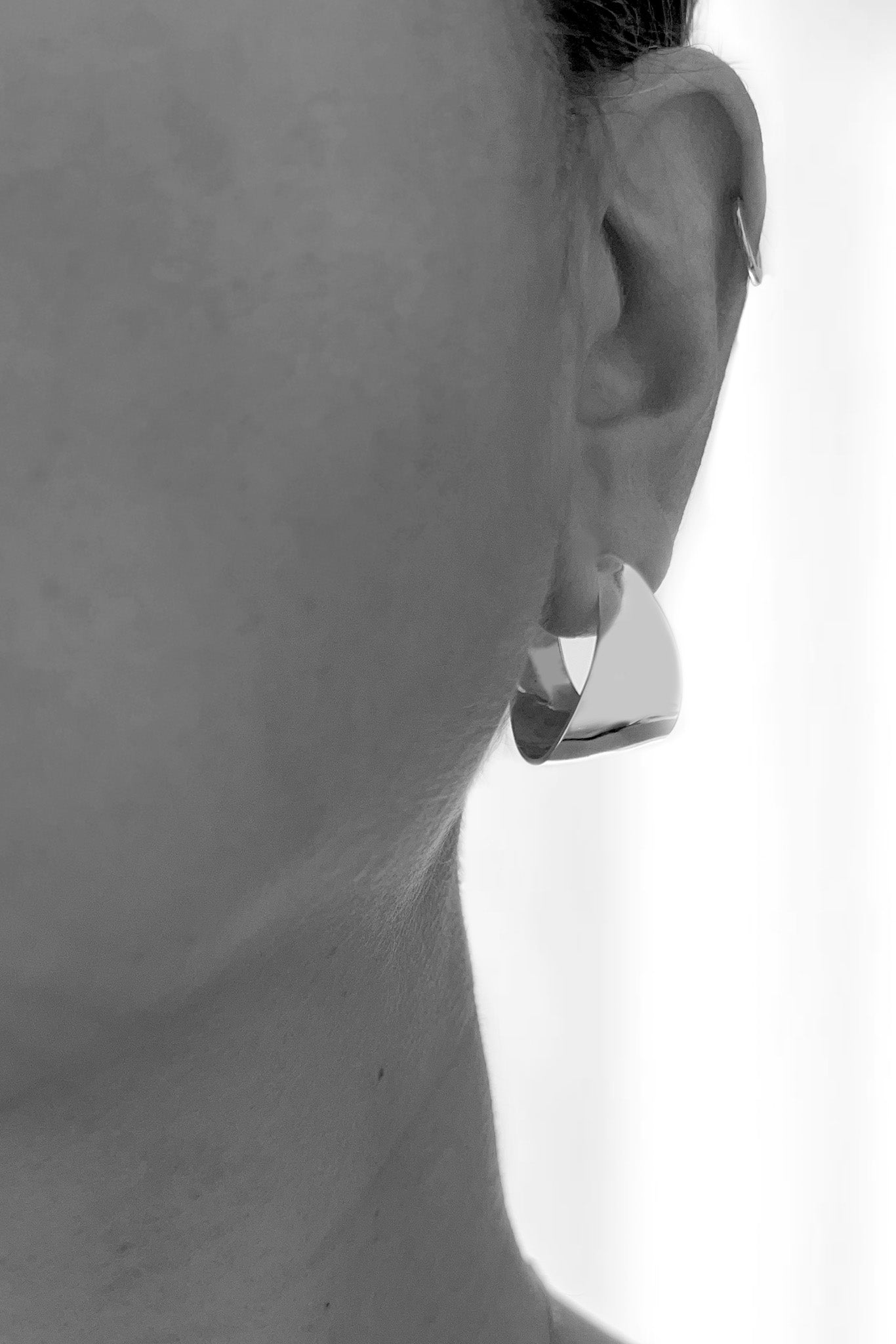 Silver Aleta Small Hoops