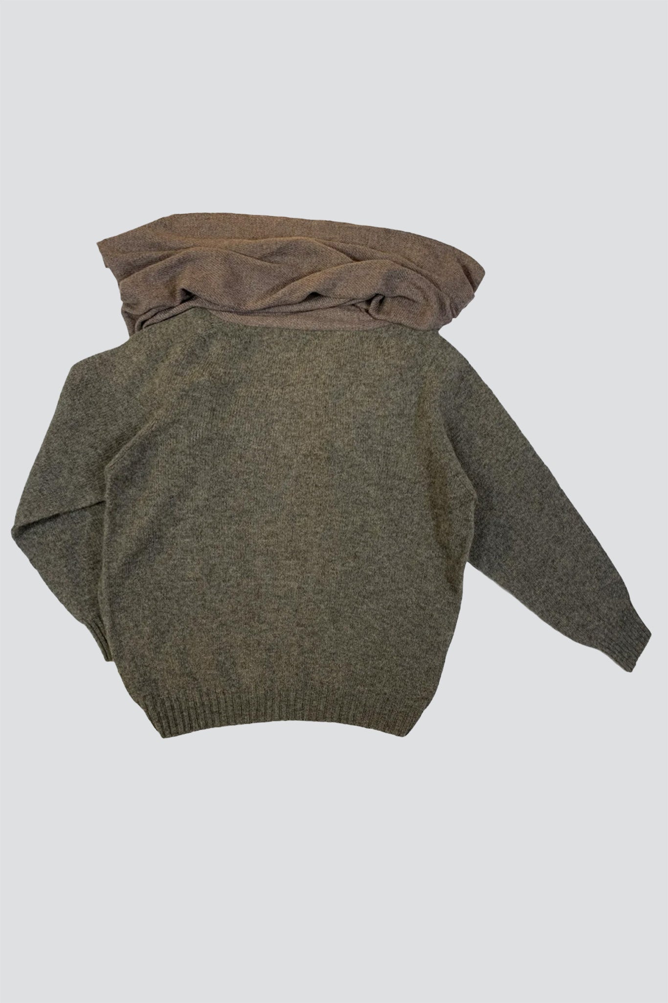 Brown No.80 Waterfall Sweater