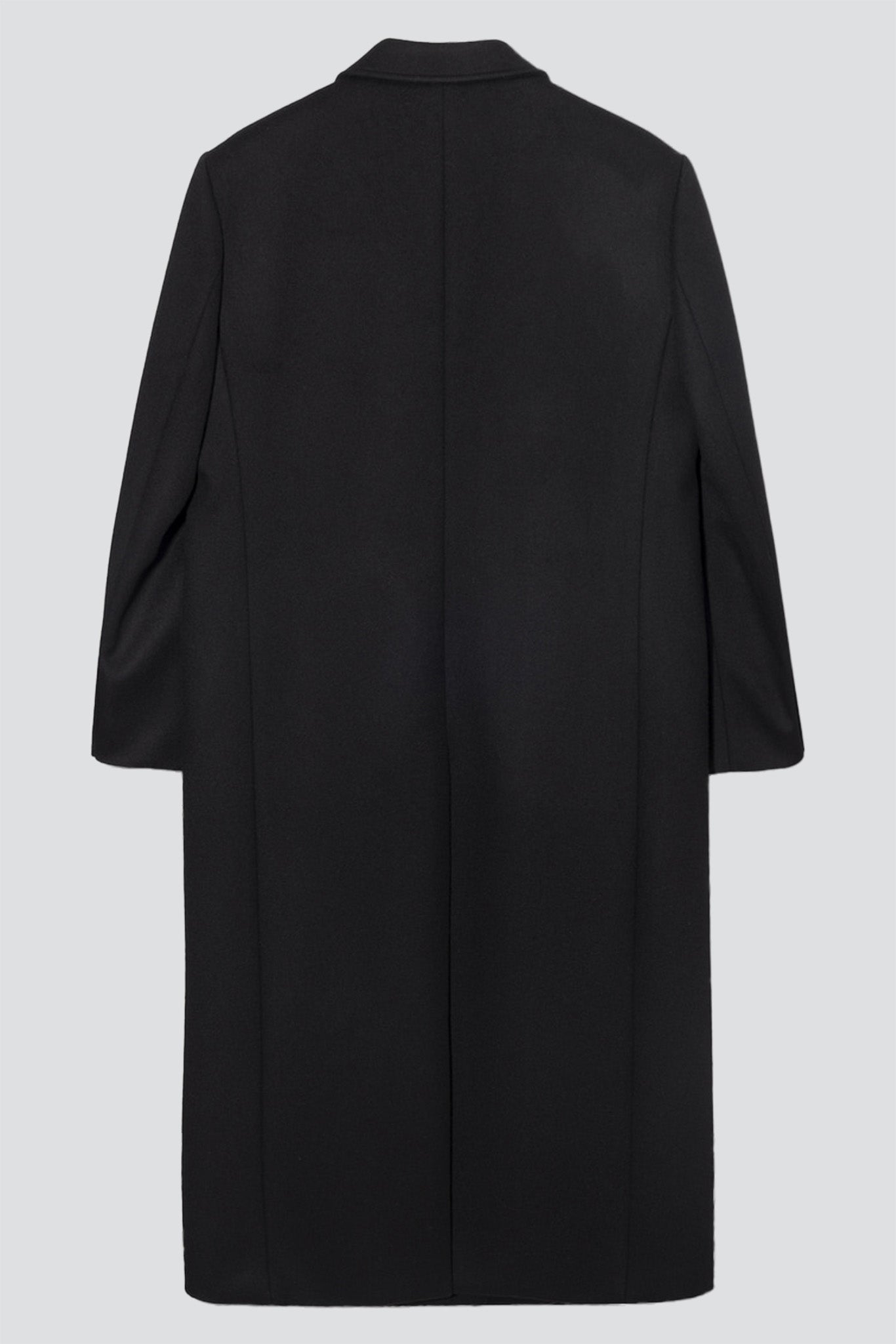 Black Unisex 2 Way 3 Button Cashmere Coat - Dunst – Assembly New York