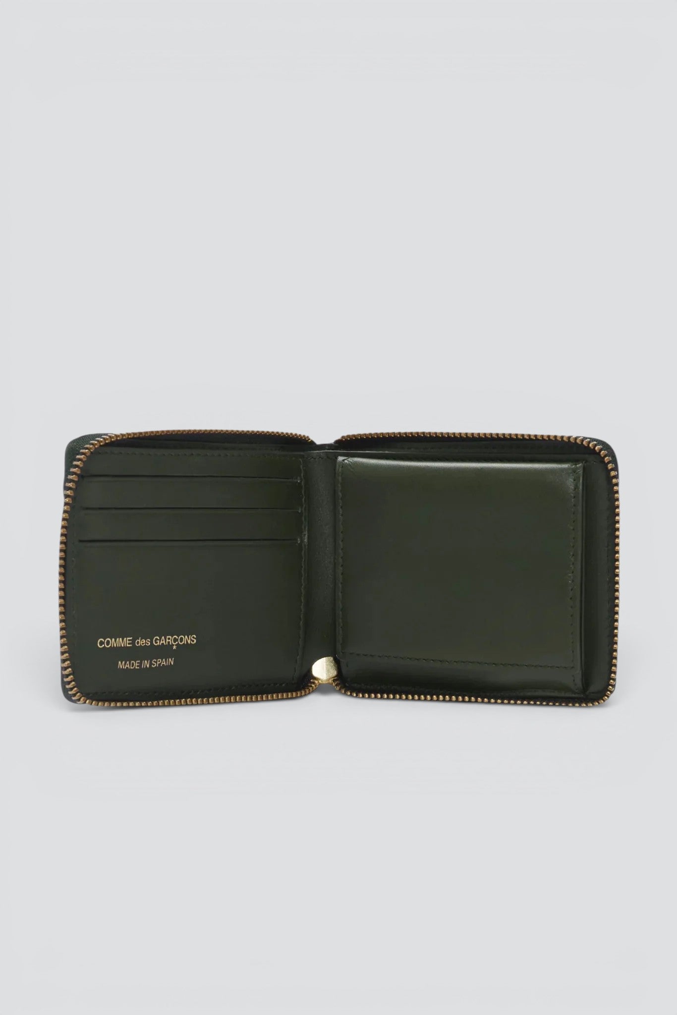 Classic Leather Wallet - Bottle Green - SA7100
