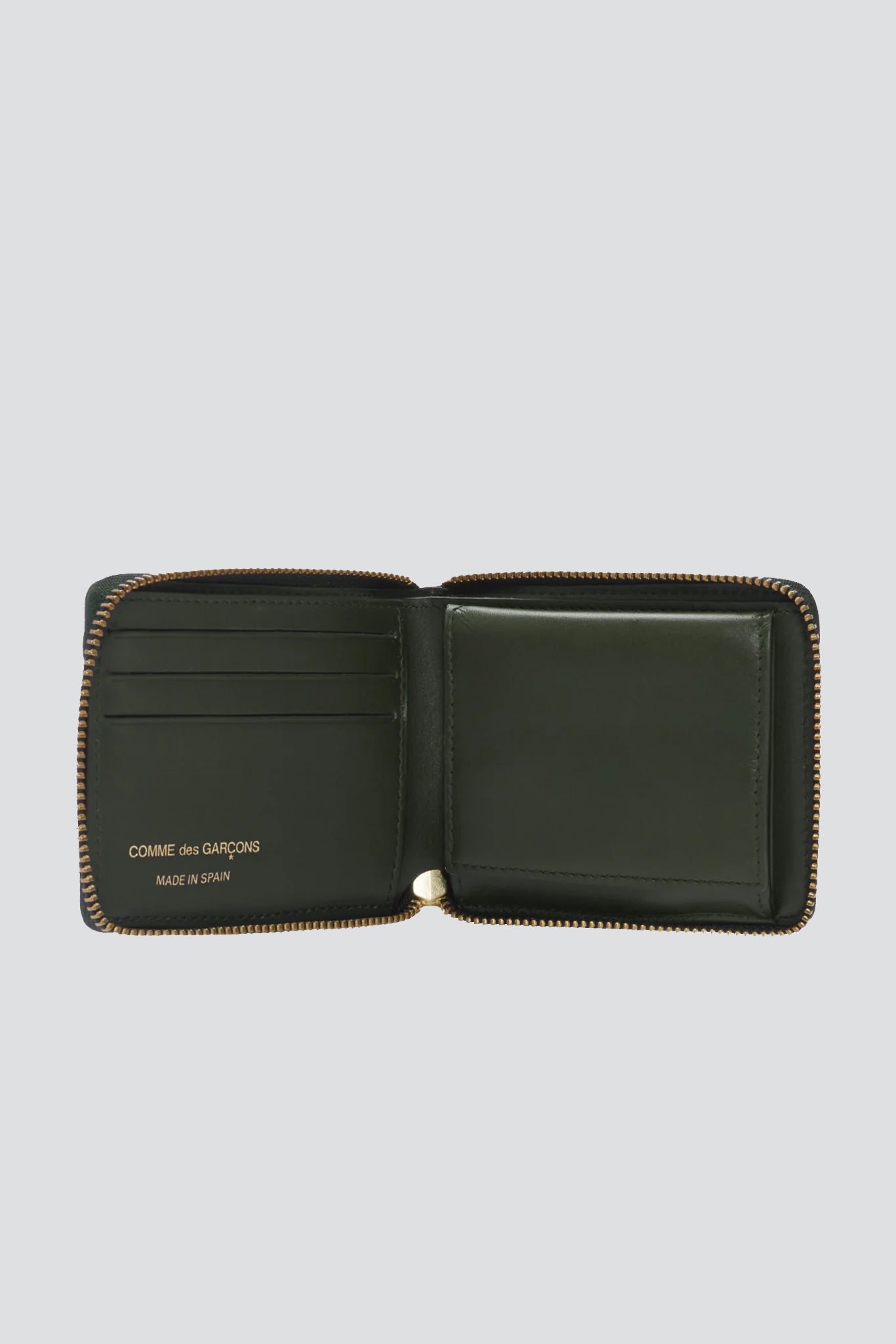 Classic Leather Wallet - Bottle Green - SA7100