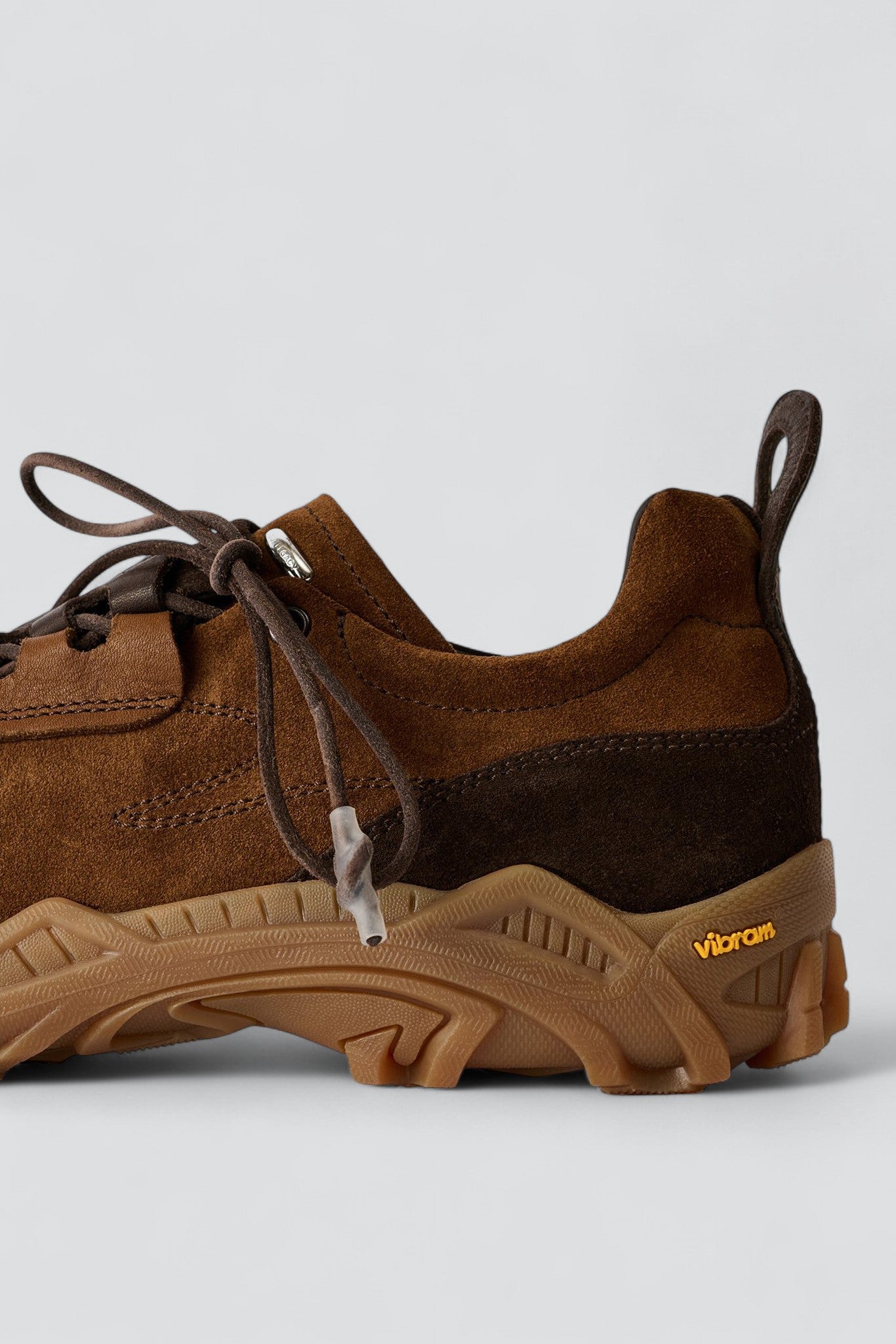 Bitter Cocoa Mowed Suede Gabe Sneaker