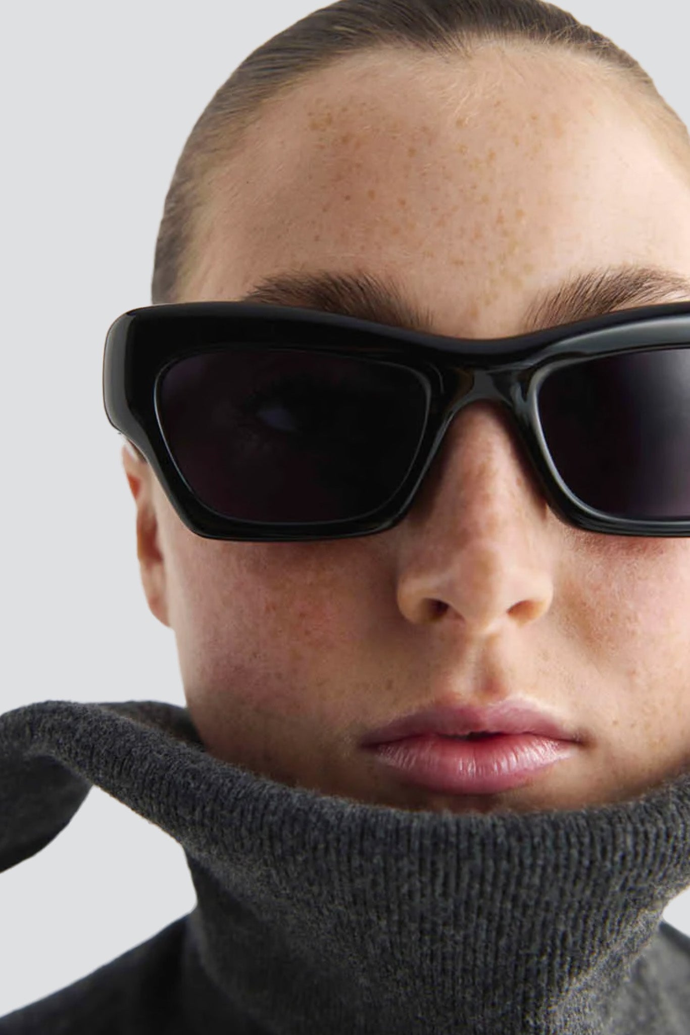 Acetate Black Ayreen Sunglasses - Port Tanger – Assembly New York