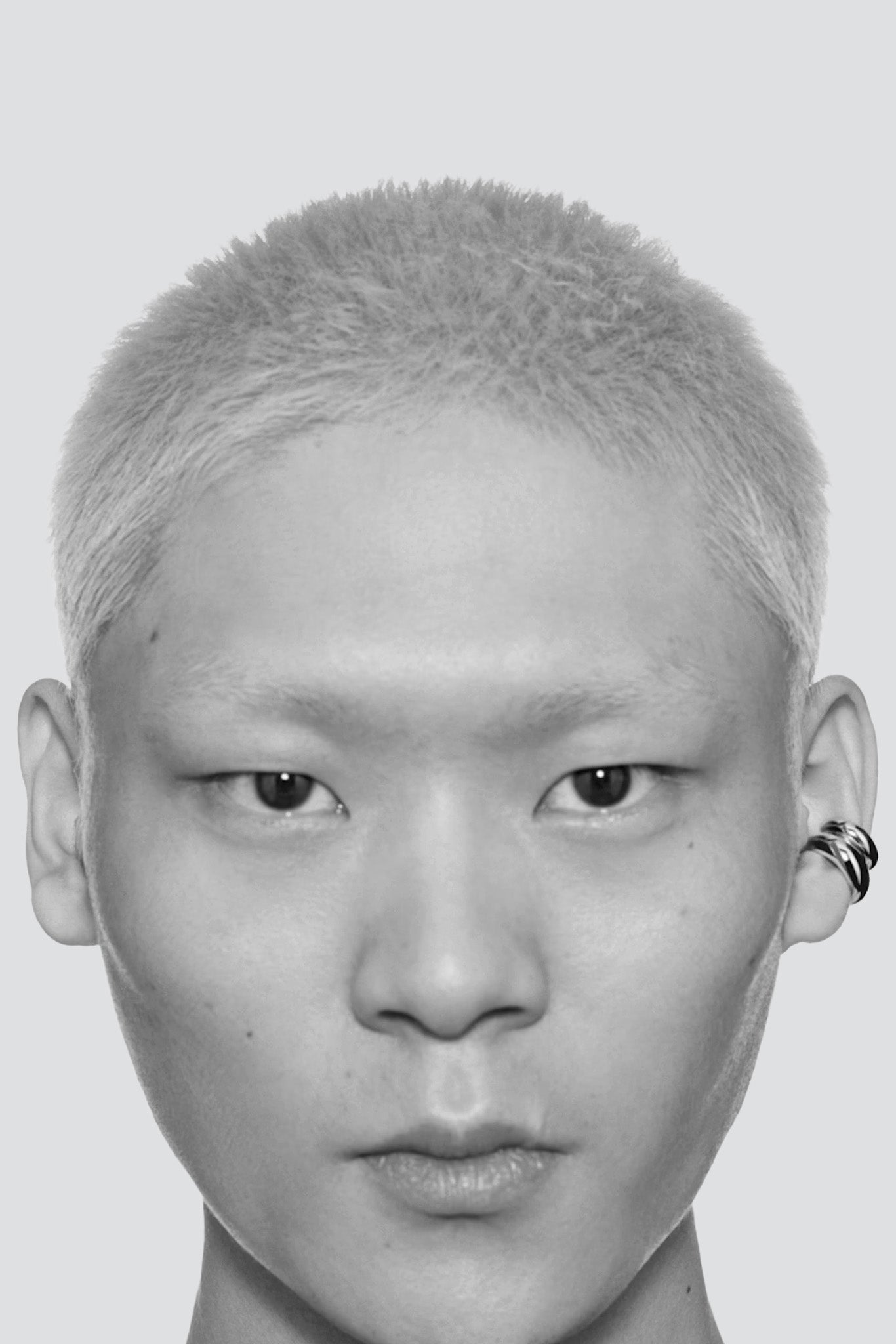 Silver Omotesando Ear Cuff