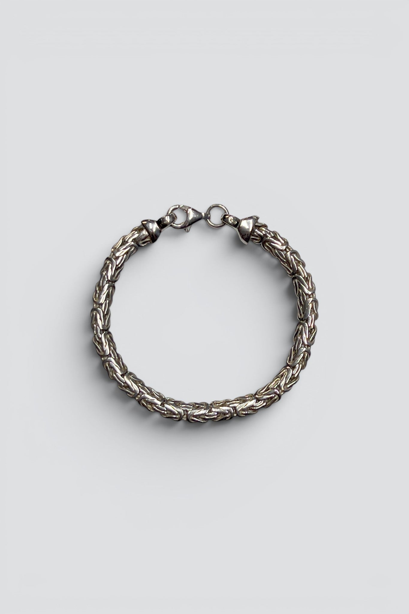 Sterling Silver Woven Texture Bracelet