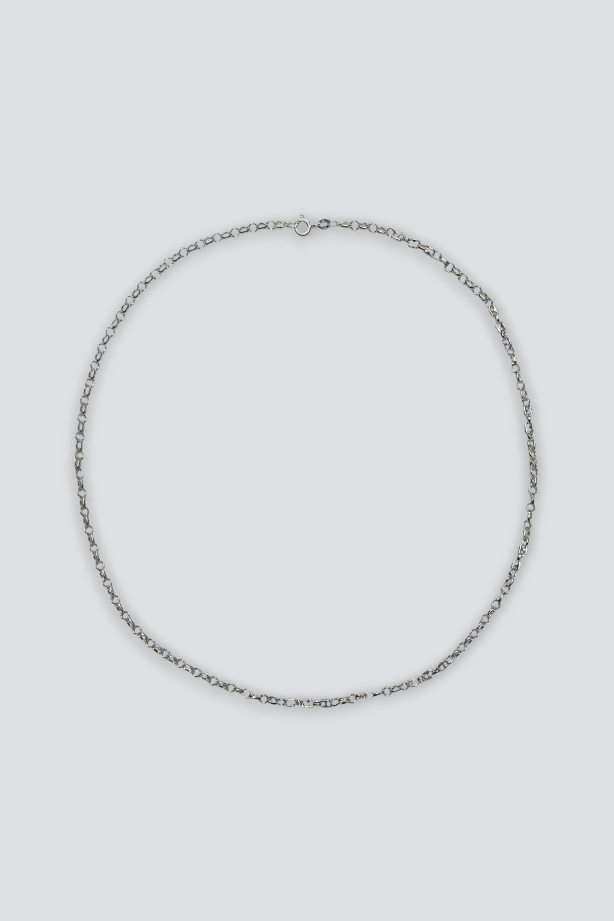 Sterling Silver Mariner Link Necklace