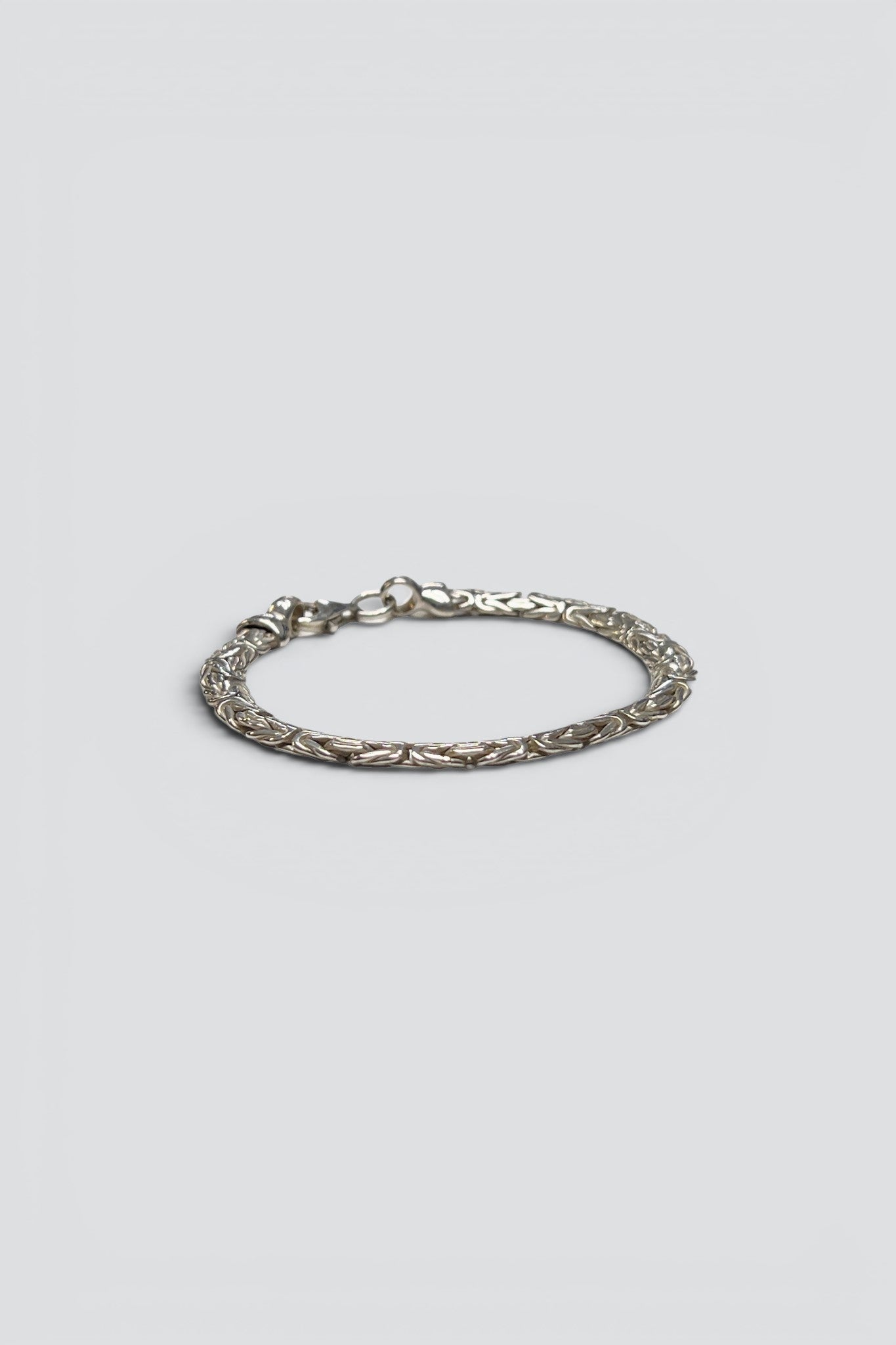 Sterling Silver Woven Texture Bracelet