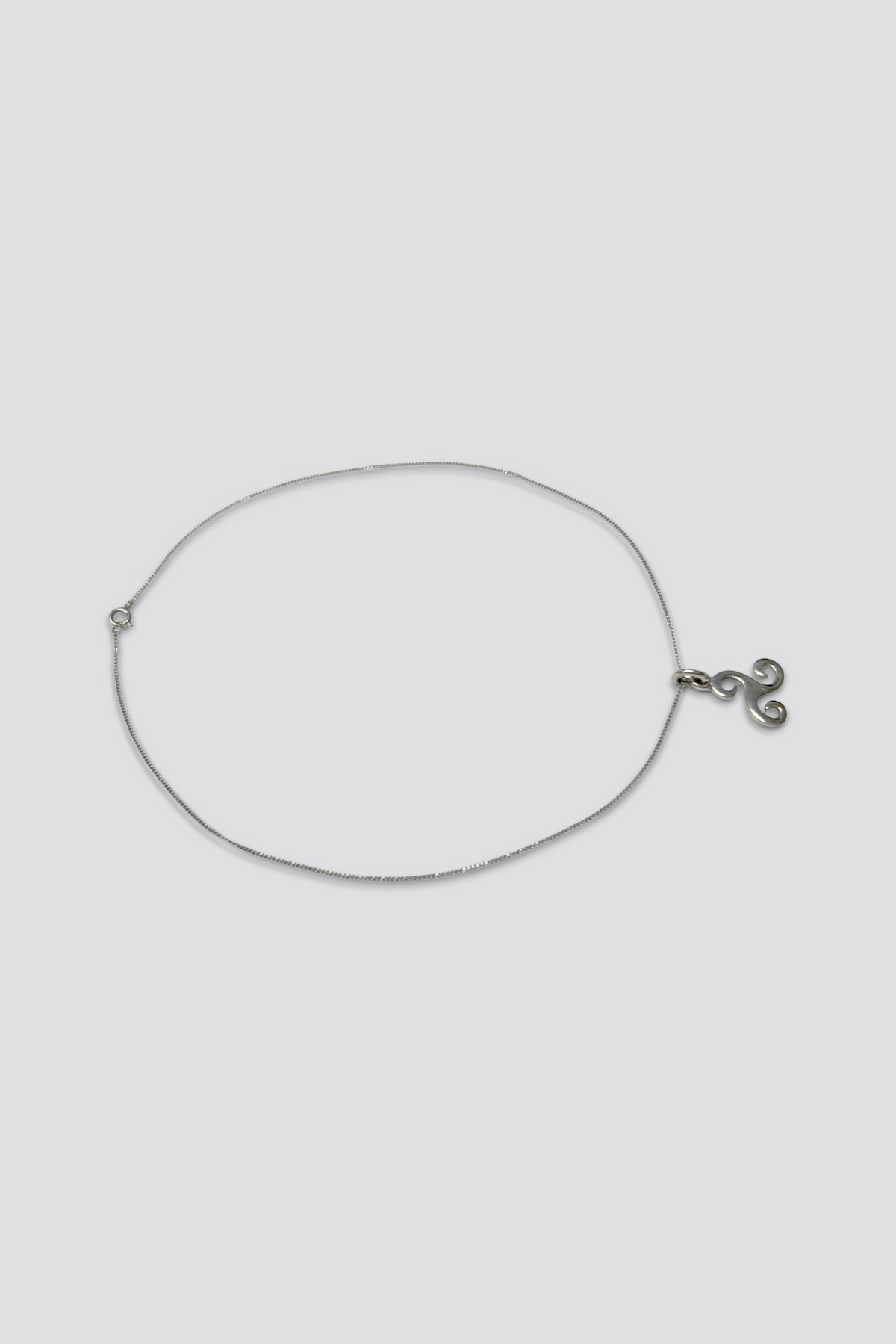 Sterling Silver Celtic Spiral Pendant Necklace