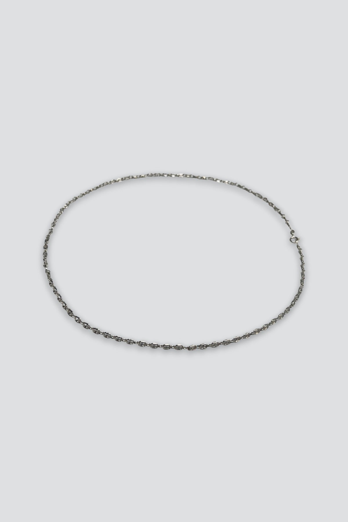 Sterling Silver Mariner Link Necklace