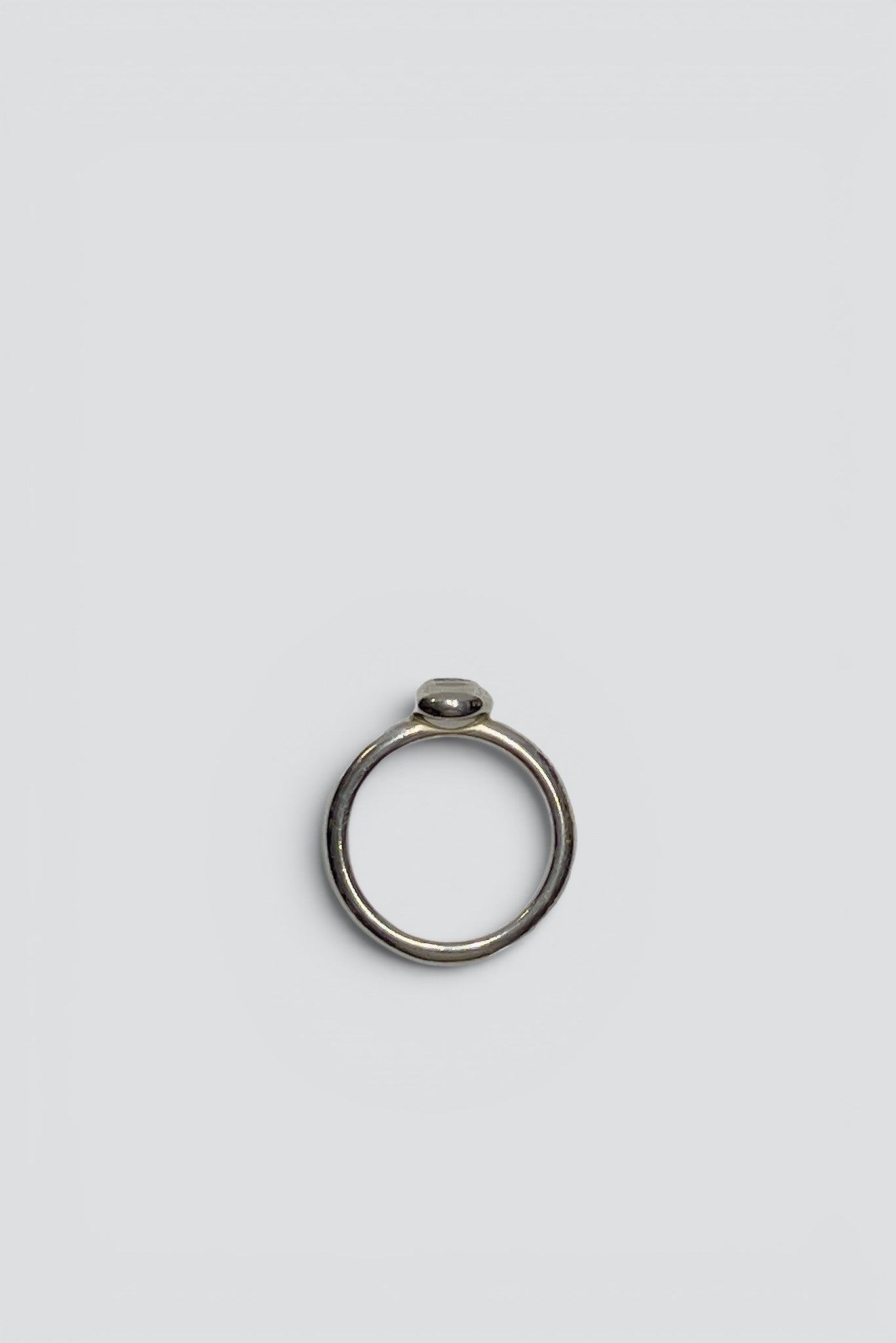 Sterling Silver Topaz Dot Ring