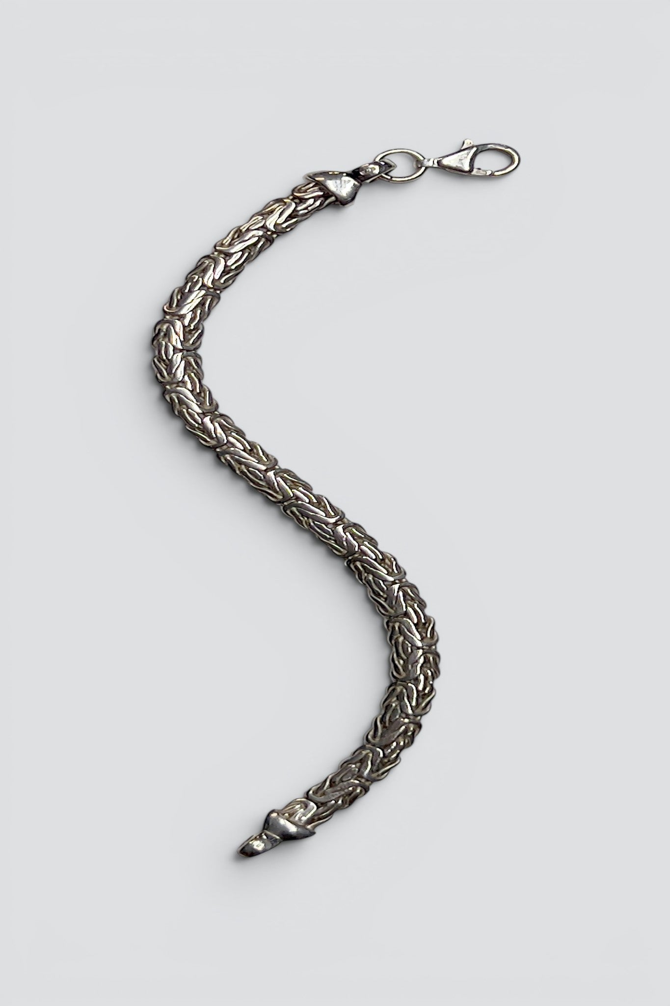 Sterling Silver Woven Texture Bracelet