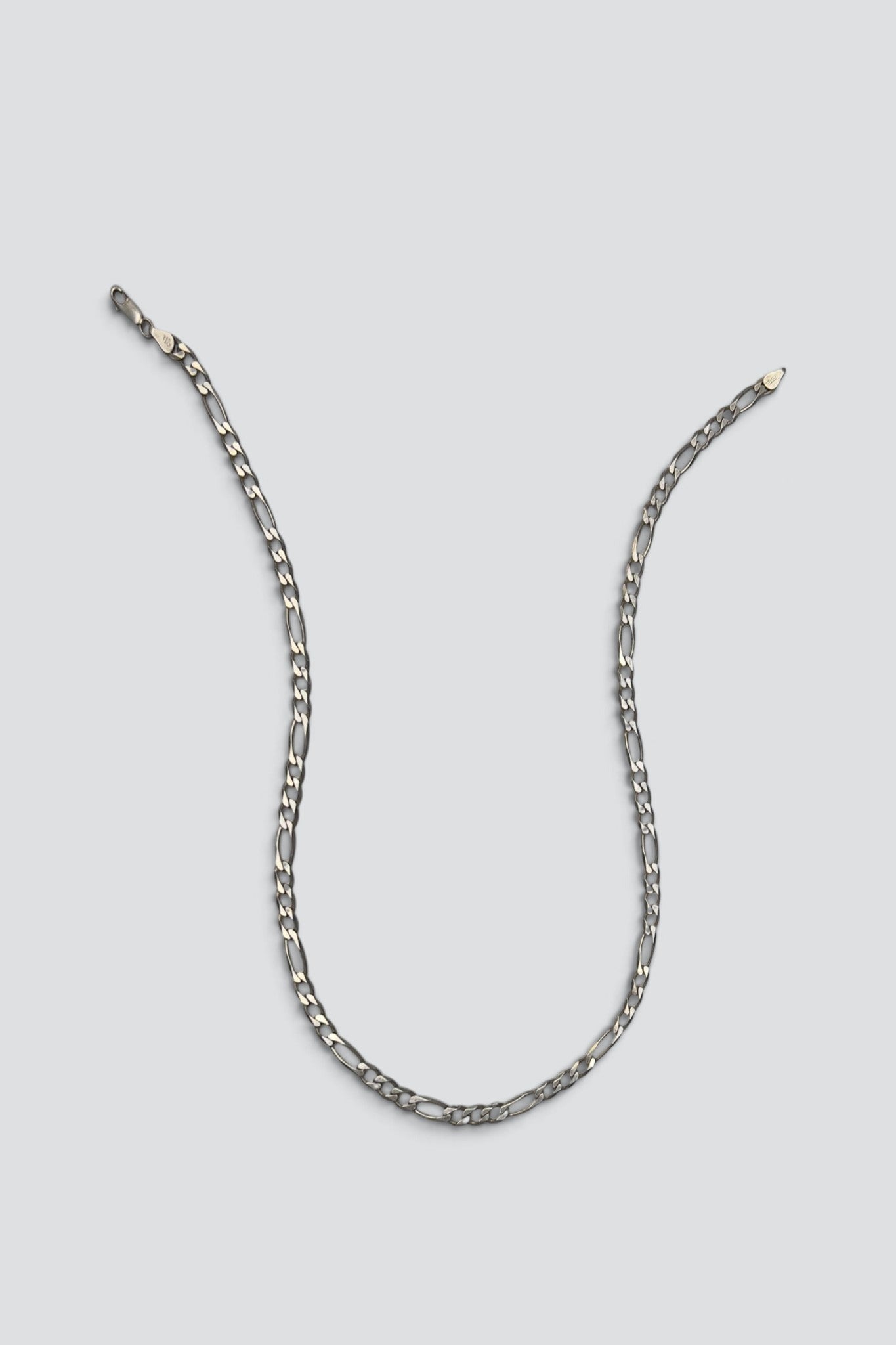Sterling Silver Figaro Chain Necklace