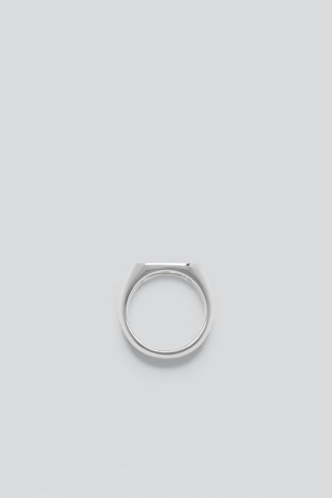 Silver Cushion Open Ring