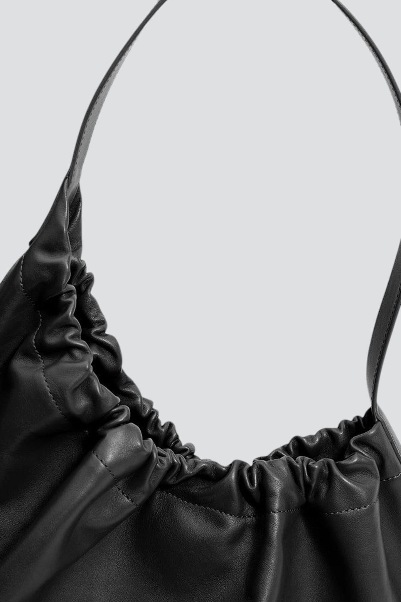 Black Demi Lune Cloud Bag