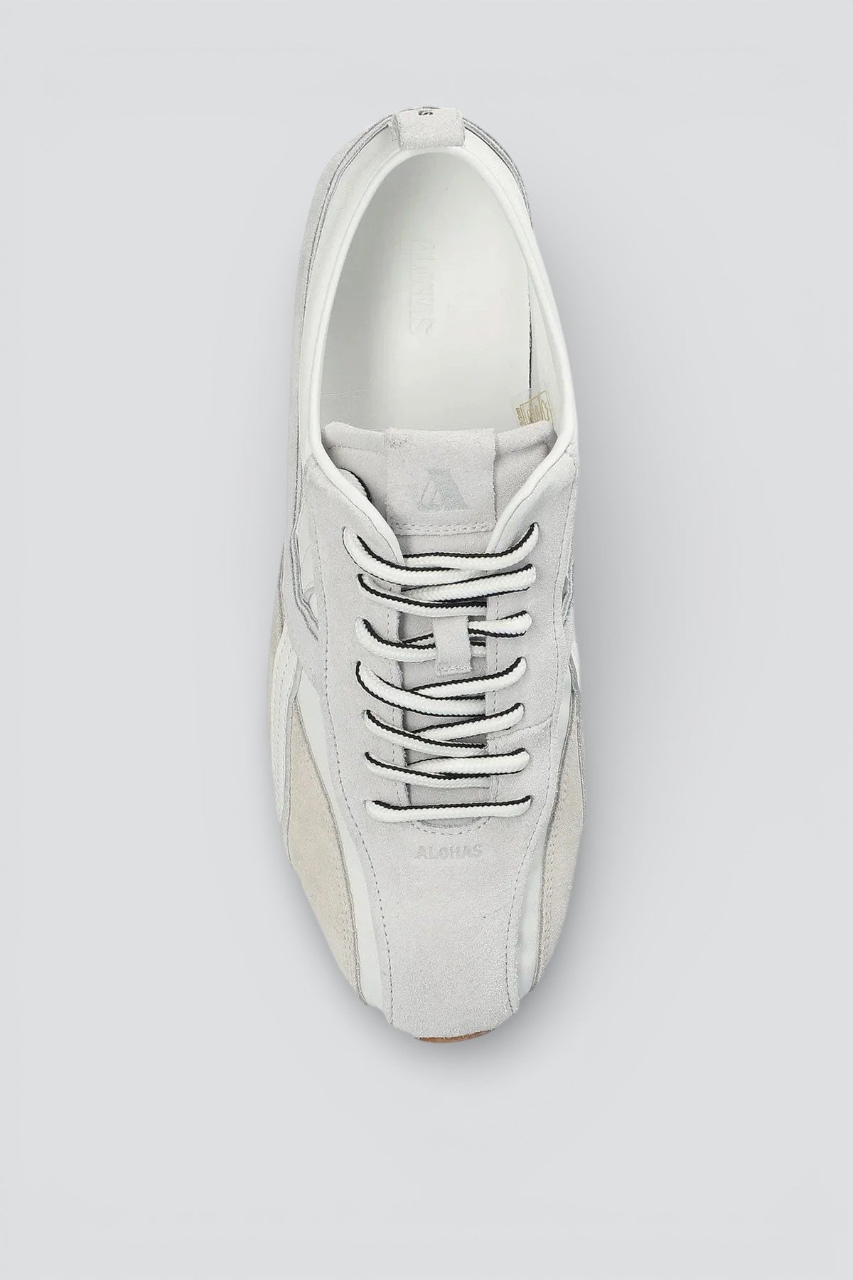 White Tb.304 Nylon Leather Sneakers - Alohas – Assembly New York