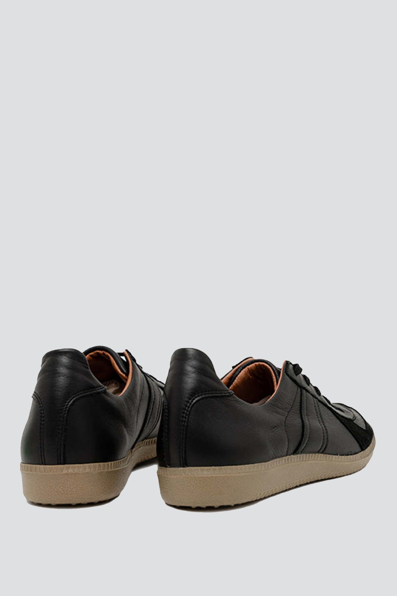 Black 1700L Military Trainers