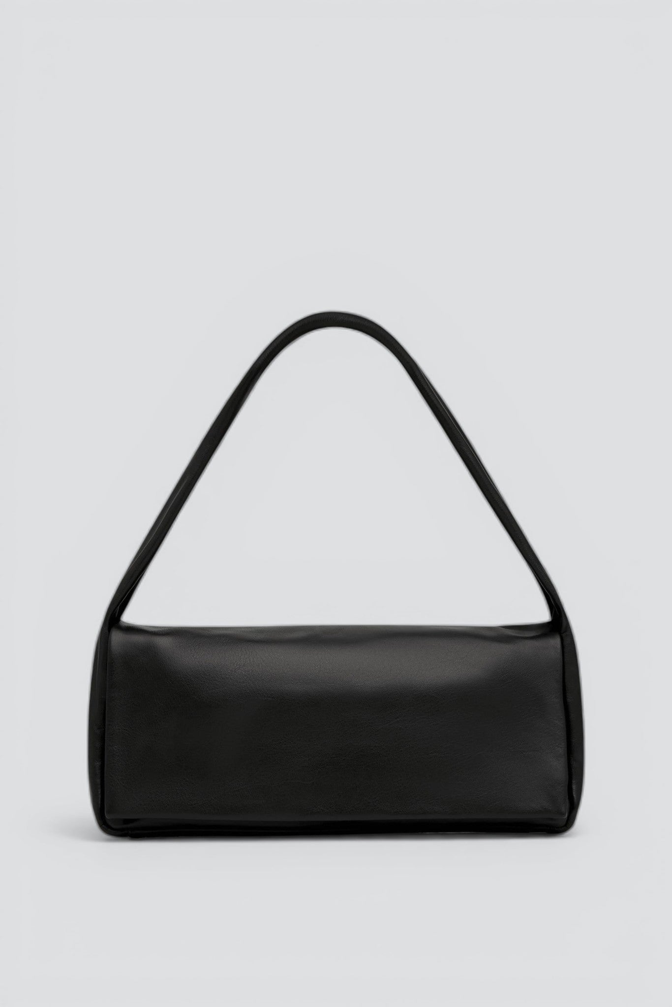 Black Soft Slim Satchel