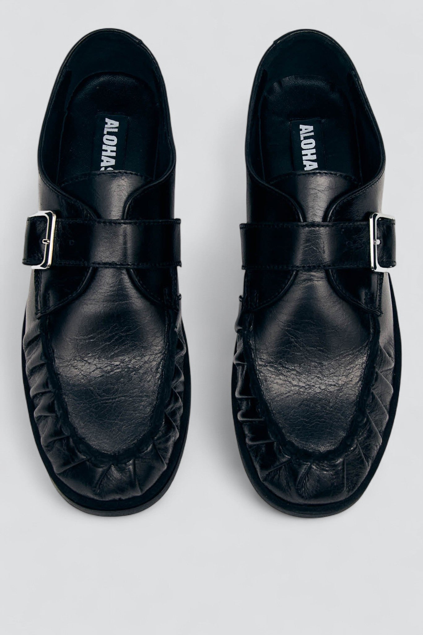 Black Brandy Leather Loafer