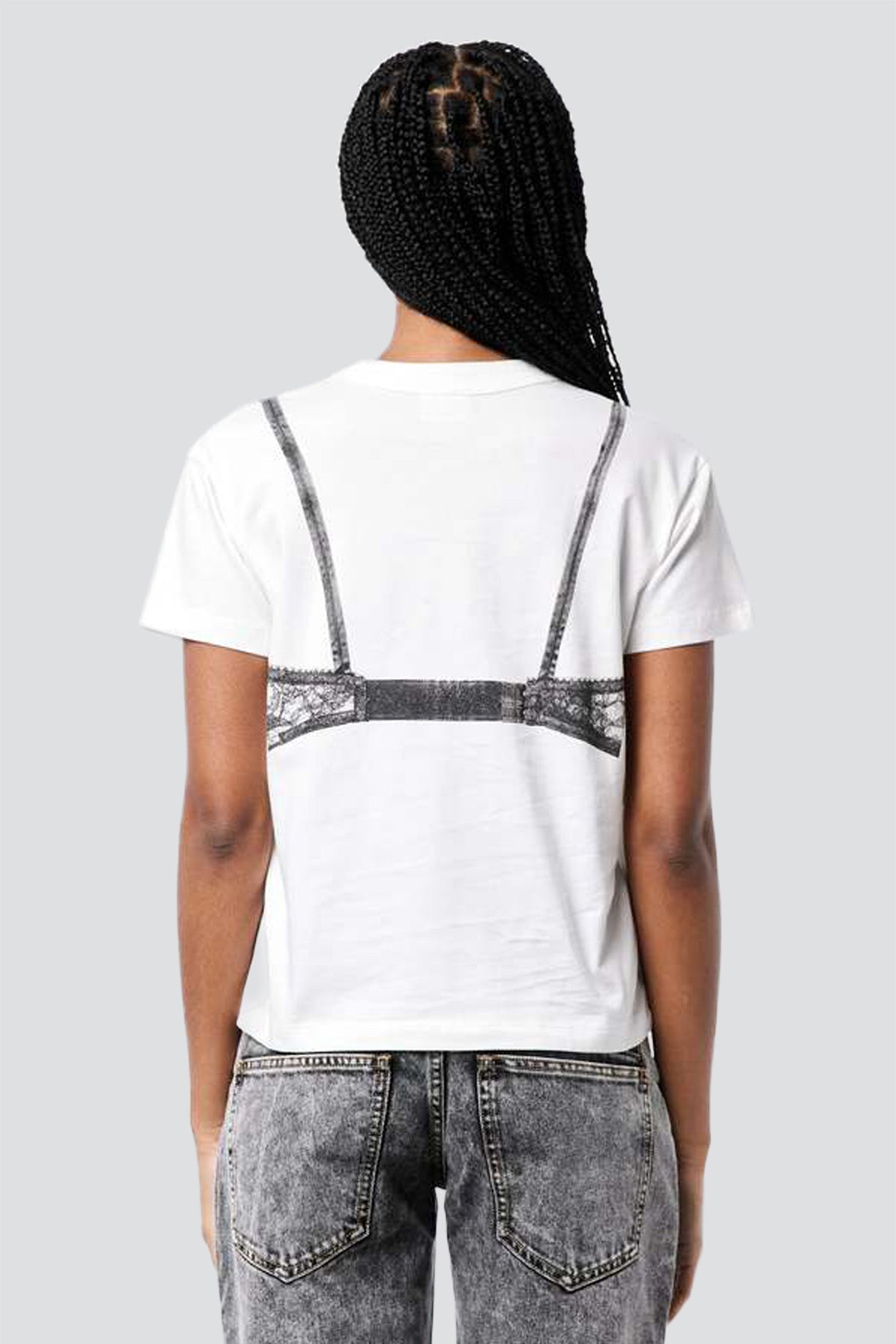 Off White Bra T-Shirt