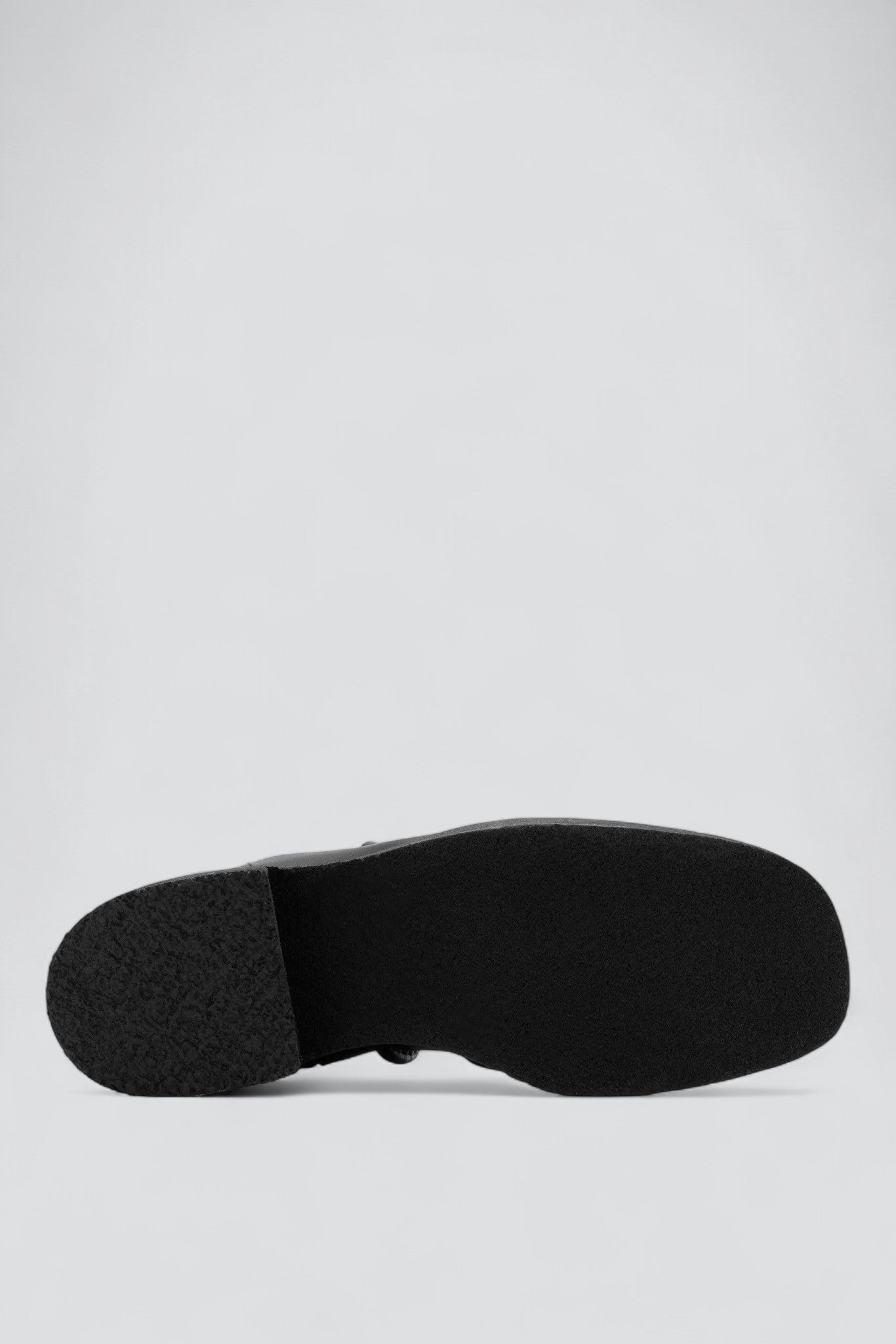 Black Leather Effery Zip