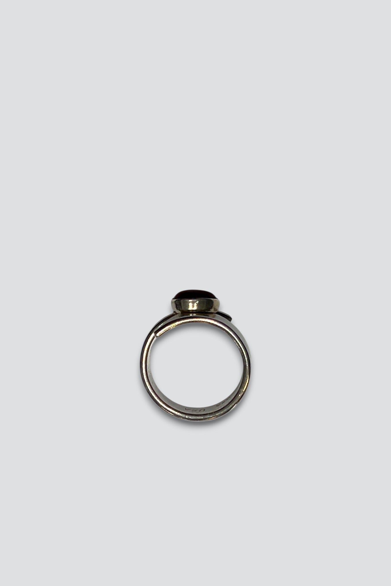 Sterling Silver Carnelian Wrap Ring