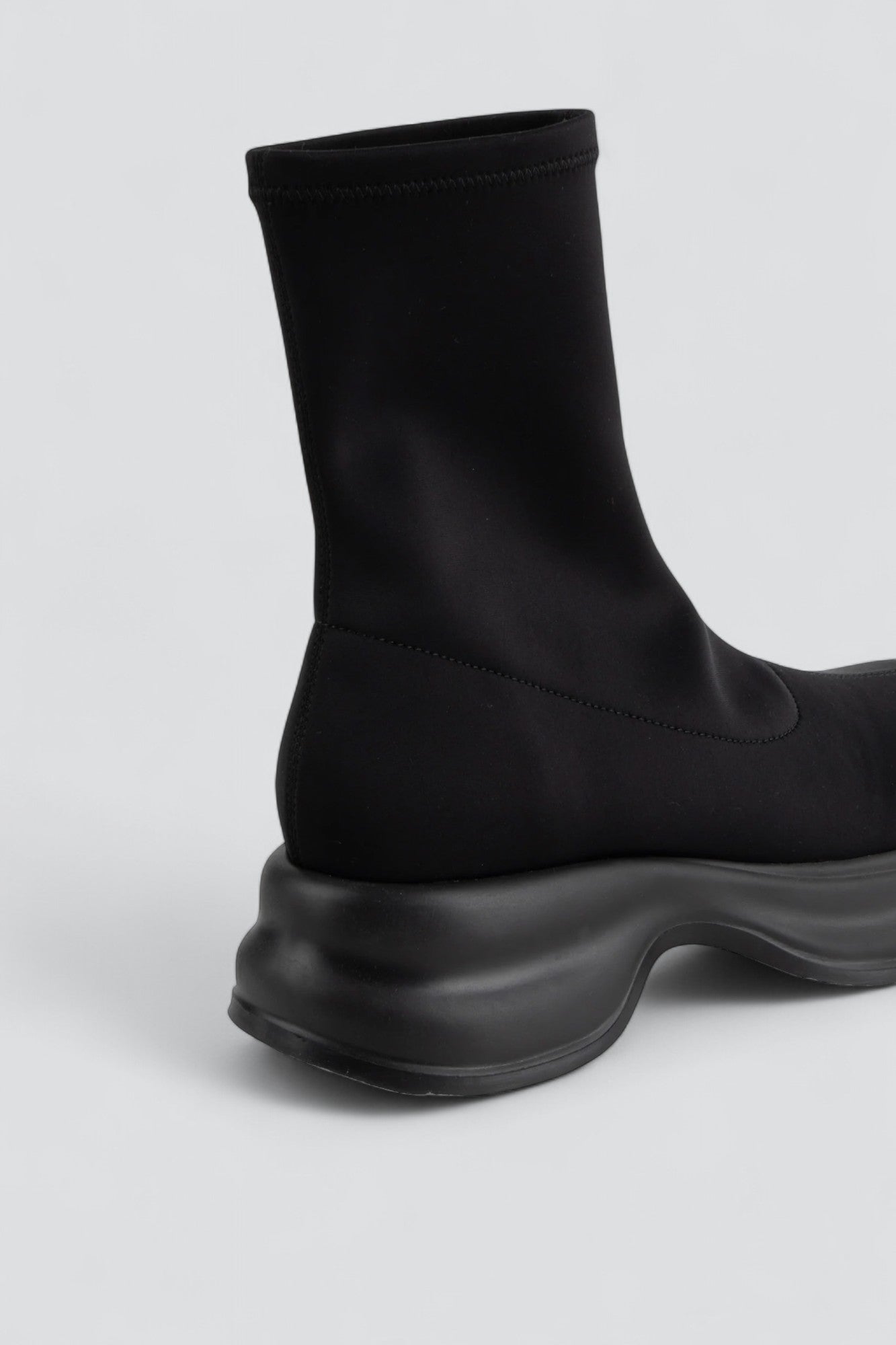 Black Maco Stretch Ankle Boot